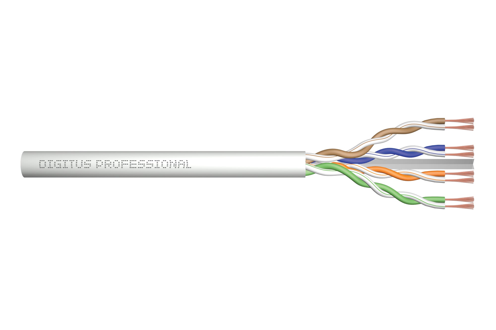 Digitus Roh-Patchkabel – 305 m, Grau, Cat6a, U/UTP, LSZH
