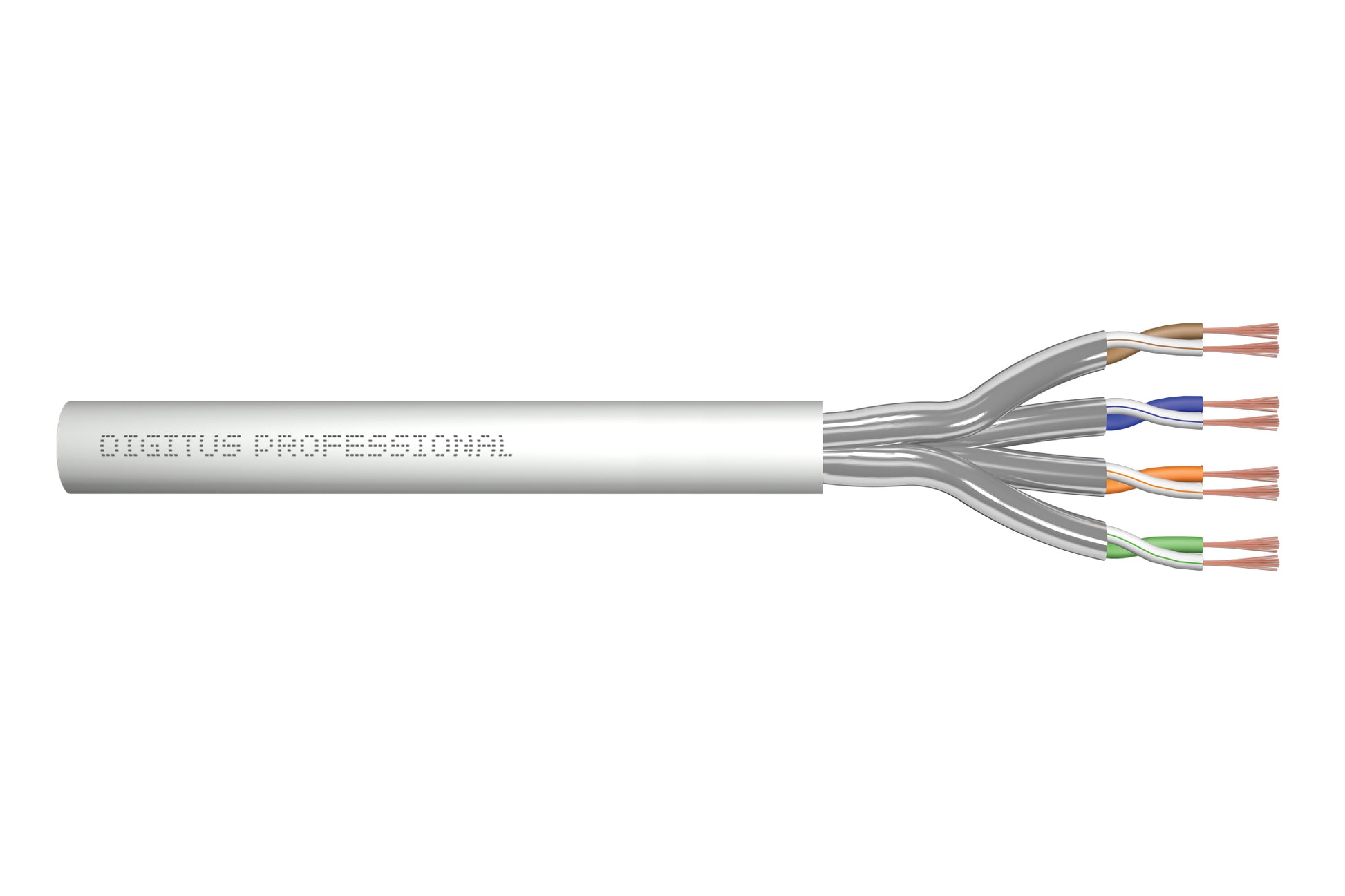 Digitus Patchkabel – PoE+, 305 m, Grau, U/FTP – 1 Stk.