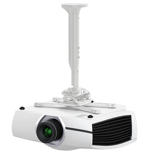 Chief KITMC030045W – Beamer Deckenhalterung, H 30–45 cm, 22 kg, schwenk-/neigbar, 360°, weiss