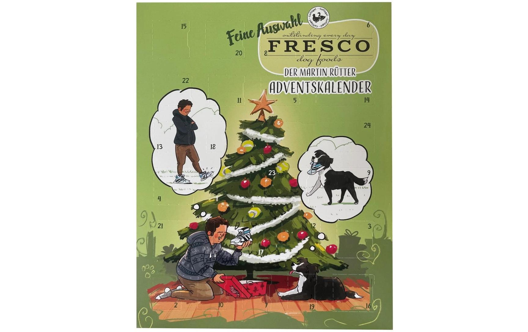 Fresco Adventskalender Feine Auswahl – Huhn & Ente – 180 g