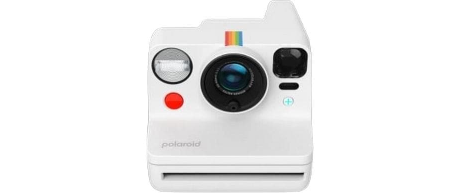 Polaroid Now Gen 3.0 – Kompaktkamera, USB-C, Weiss