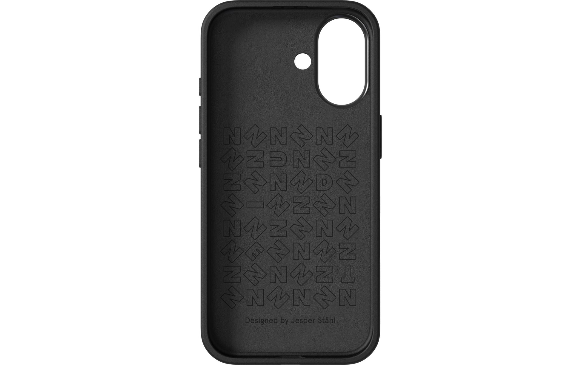 Nudient – Backcover – für Apple iPhone 17 – schwarz – MagSafe-kompatibel