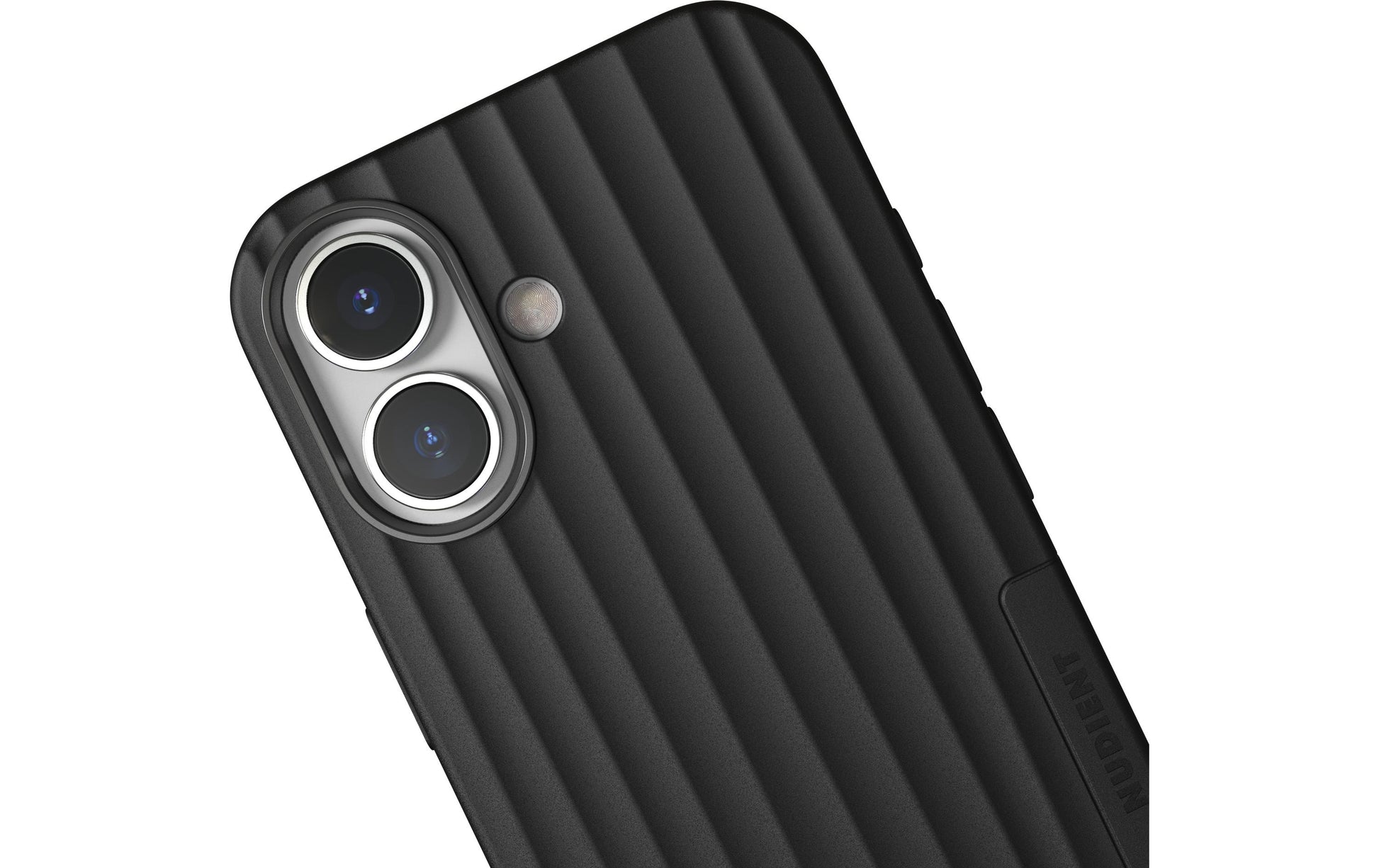 Nudient – Backcover – für Apple iPhone 17 – schwarz – MagSafe-kompatibel
