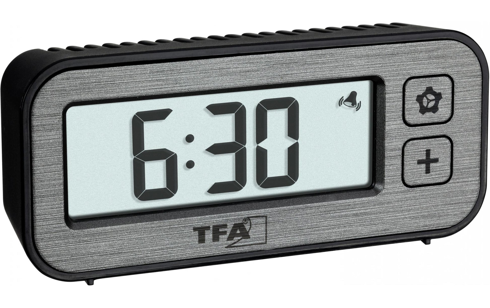 TFA-Dostmann TFA Dostmann Digitalwecker – Hygrometer, 2,5 × 3,8 × 8,4 cm, grau