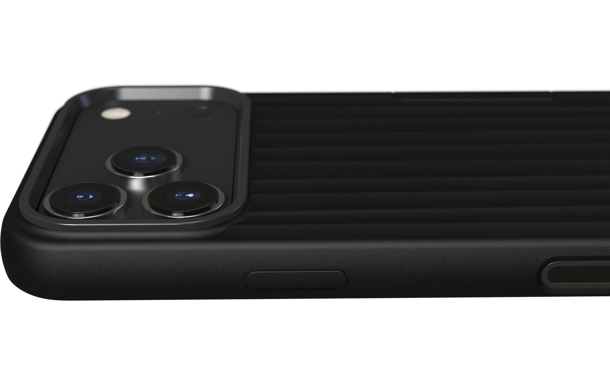 Nudient – Backcover – für Apple iPhone 17 Pro Max – schwarz – MagSafe kompatibel