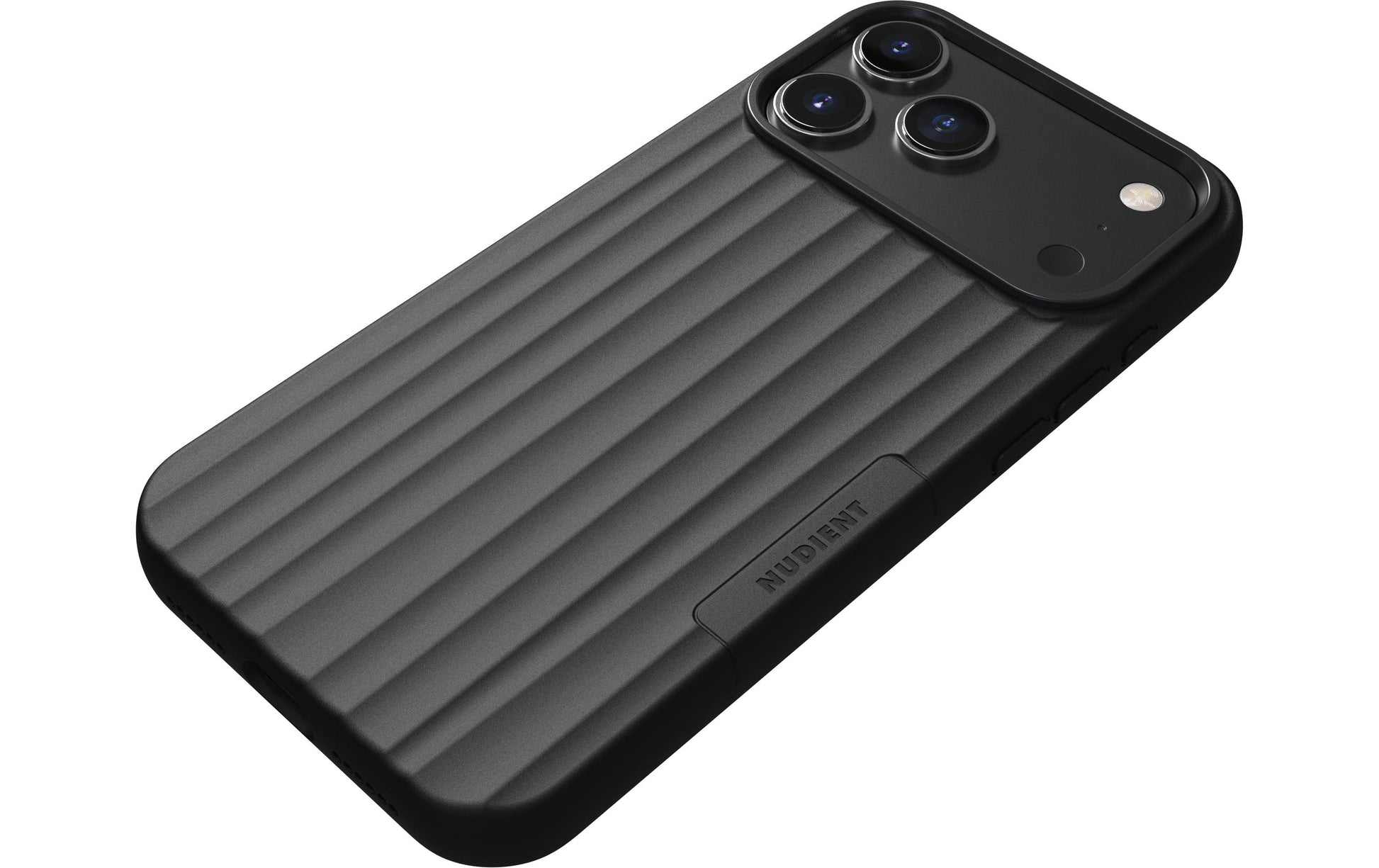 Nudient – Backcover – für Apple iPhone 17 Pro Max – schwarz – MagSafe kompatibel