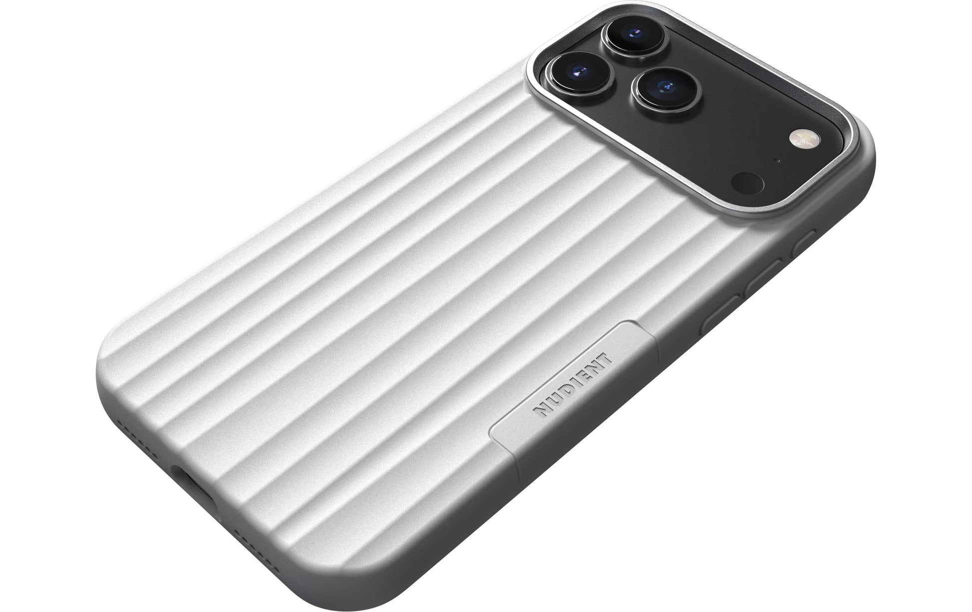 Nudient – Backcover Bold – für Apple iPhone 17 Pro Max – weiss – MagSafe-kompatibel