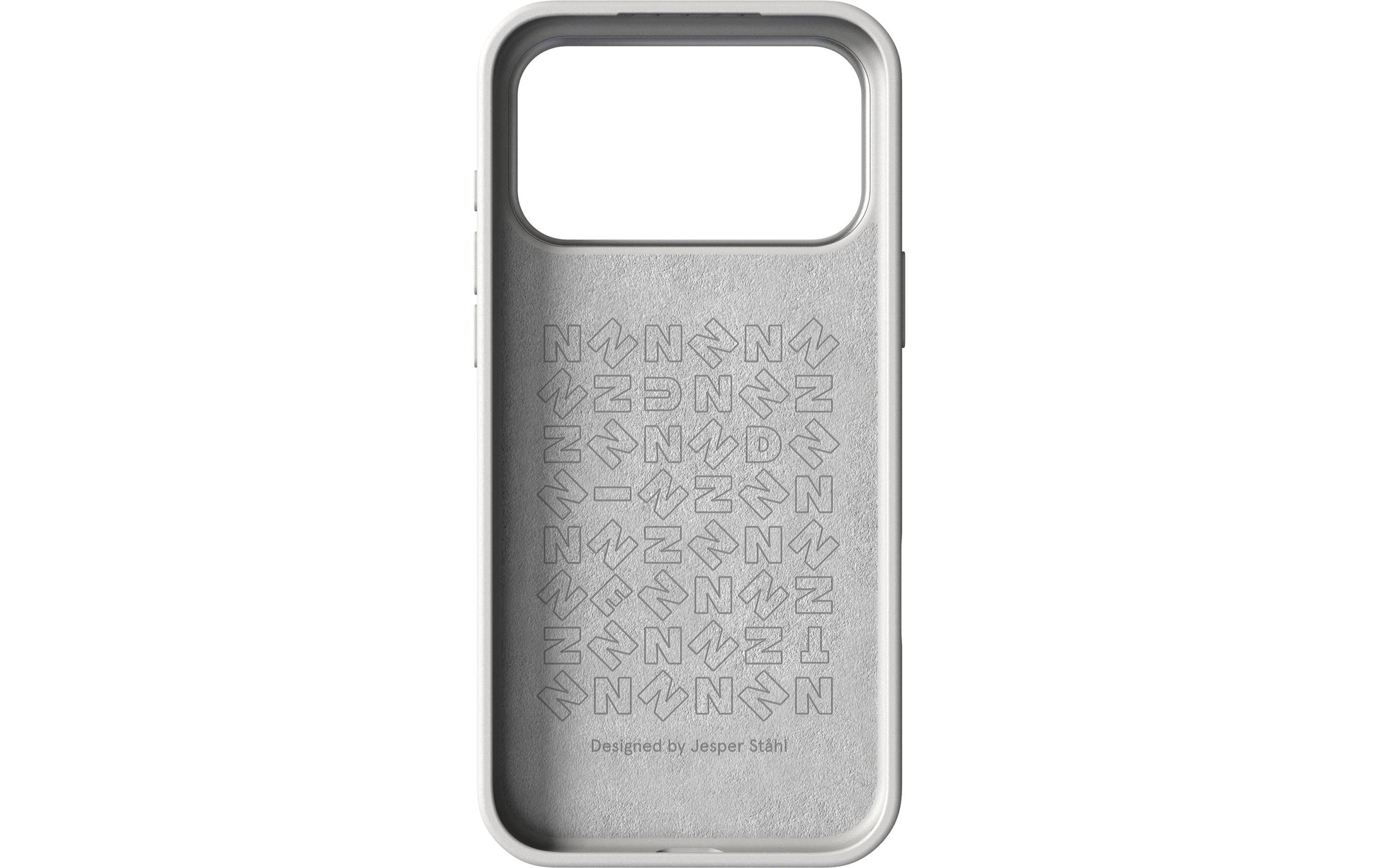 Nudient – Backcover Bold – für Apple iPhone 17 Pro Max – weiss – MagSafe-kompatibel
