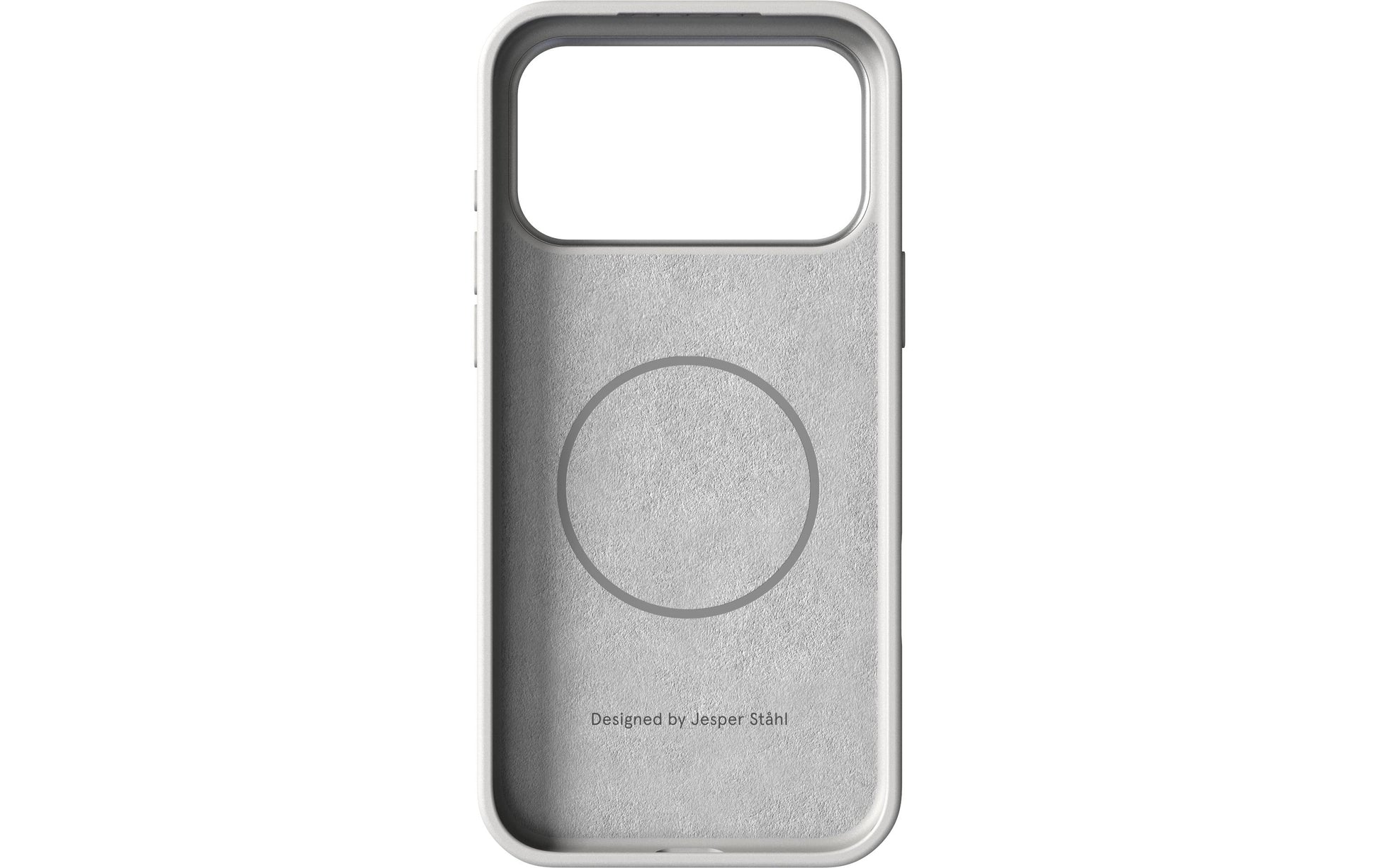Nudient – Backcover Bold – für Apple iPhone 17 Pro Max – weiss – MagSafe-kompatibel