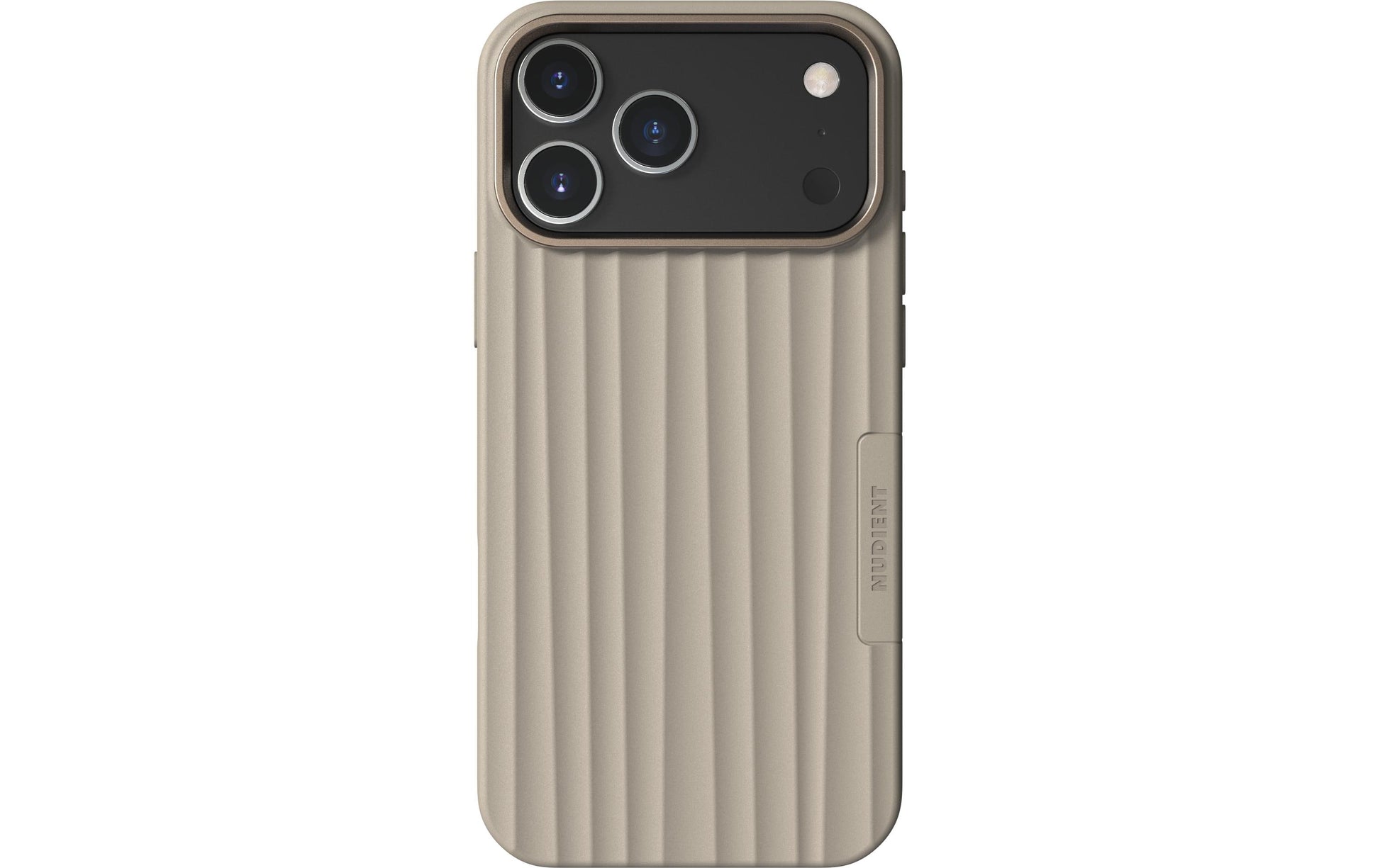Nudient – Backcover Bold – für Apple iPhone 17 Pro Max – beige – MagSafe kompatibel