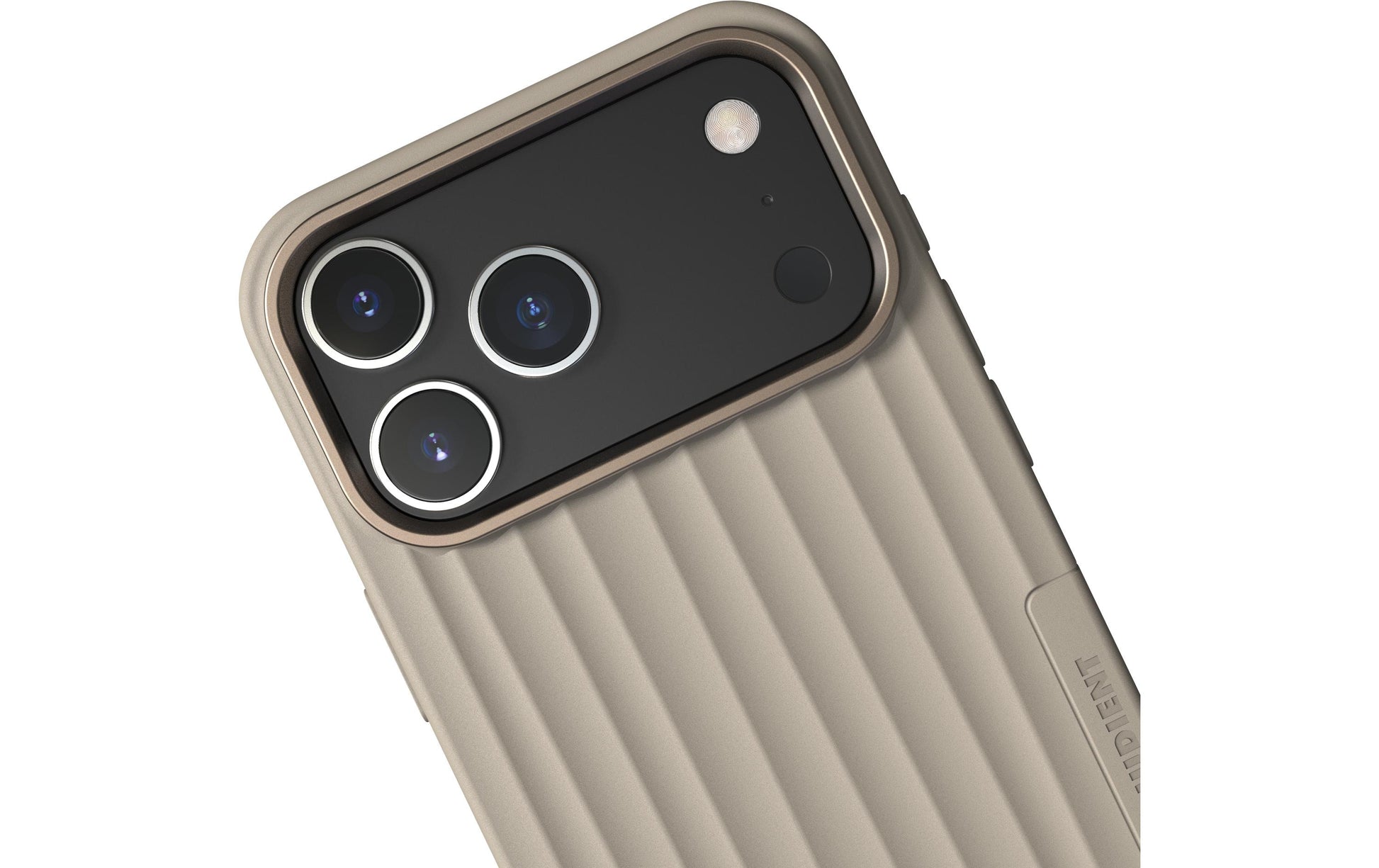 Nudient – Backcover Bold – für Apple iPhone 17 Pro Max – beige – MagSafe kompatibel