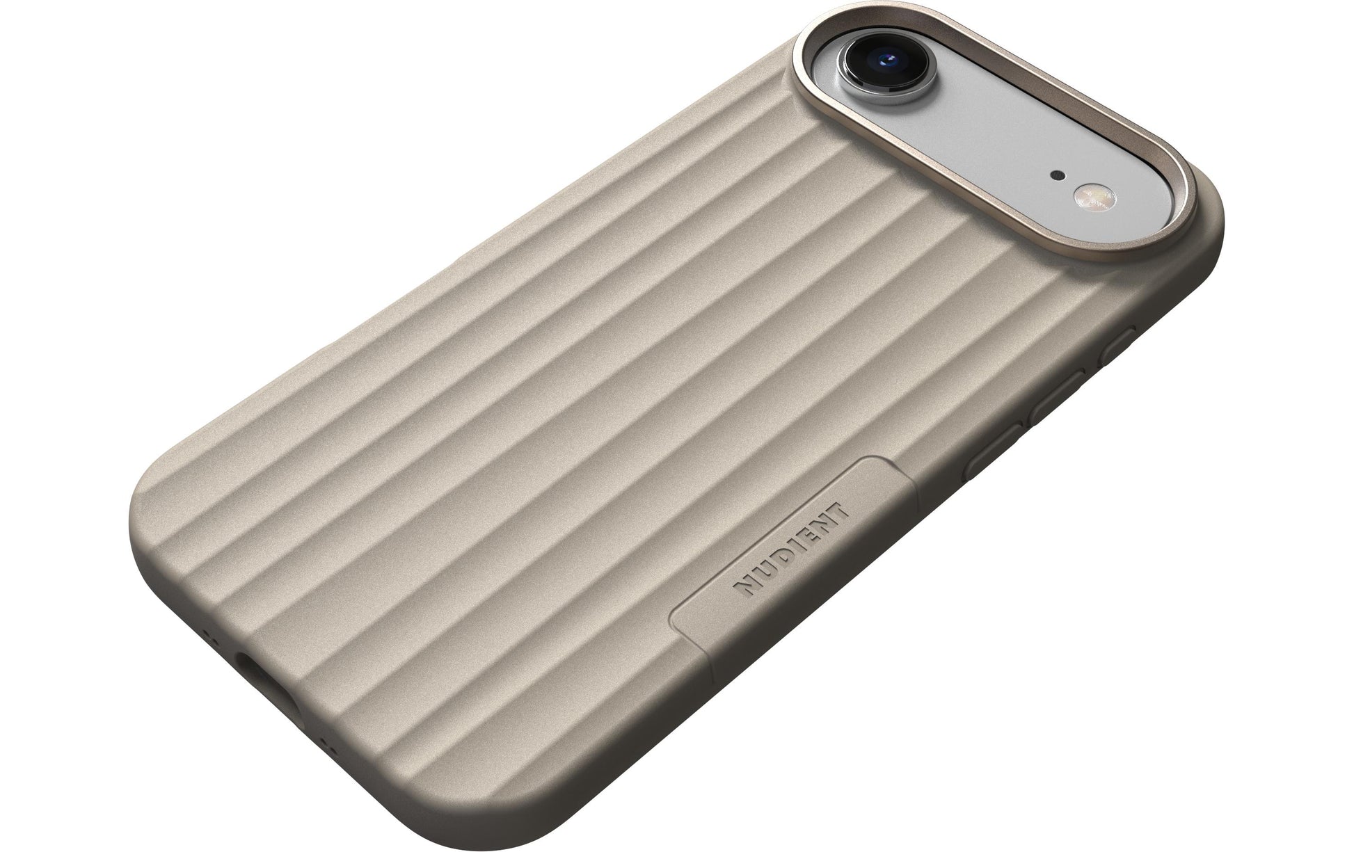NUDIENT Backcover – für Apple iPhone 17 Air – beige – Kunststoff, MagSafe-kompatibel