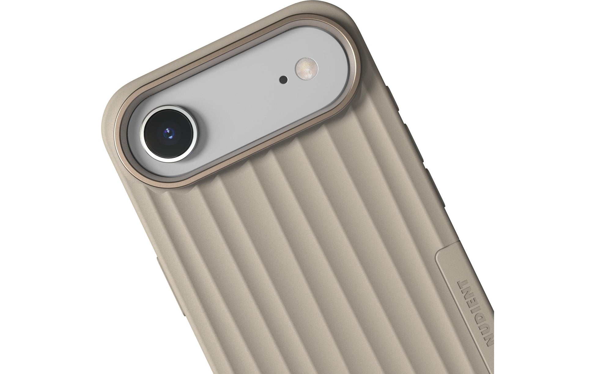 NUDIENT Backcover – für Apple iPhone 17 Air – beige – Kunststoff, MagSafe-kompatibel