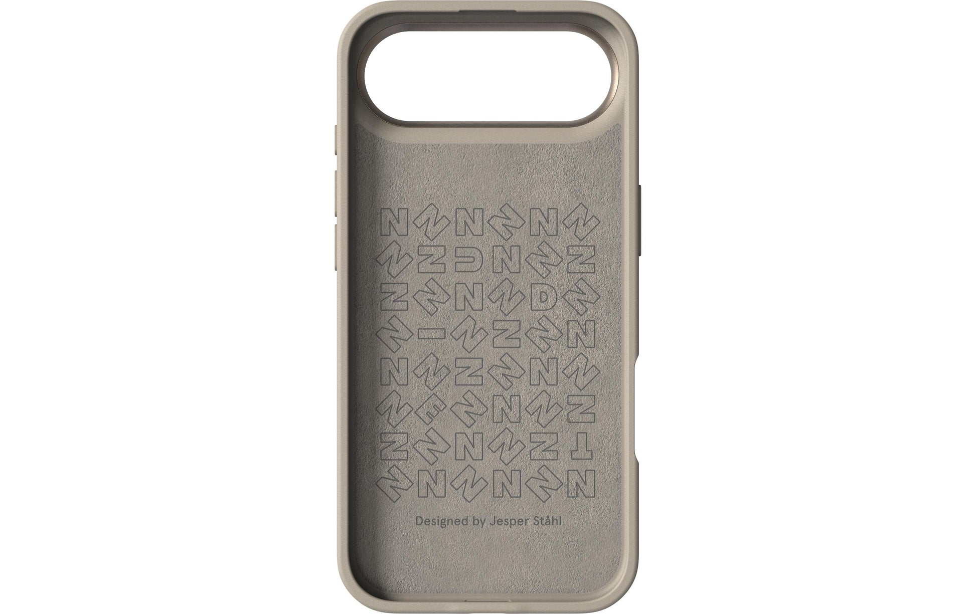 NUDIENT Backcover – für Apple iPhone 17 Air – beige – Kunststoff, MagSafe-kompatibel