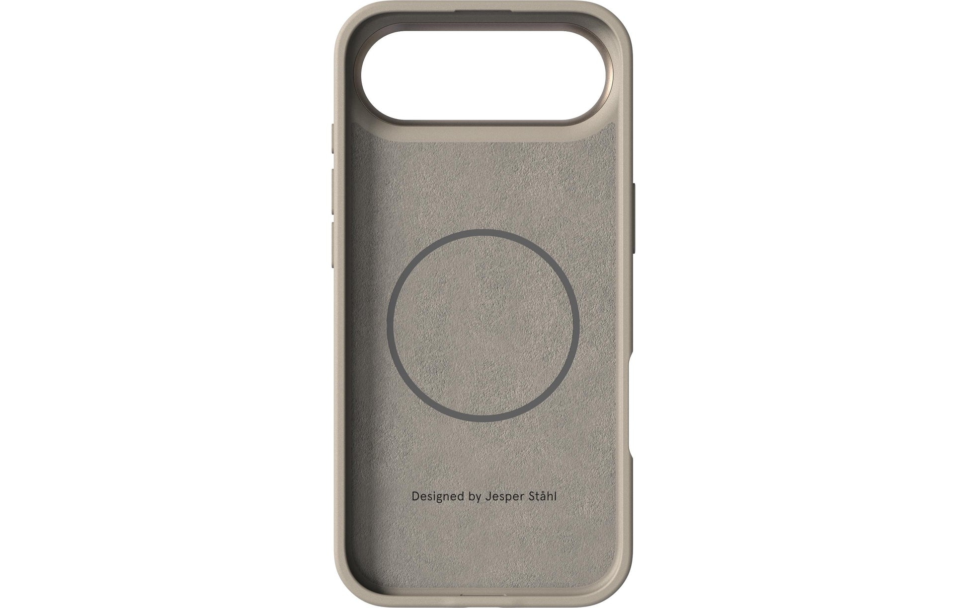 NUDIENT Backcover – für Apple iPhone 17 Air – beige – Kunststoff, MagSafe-kompatibel