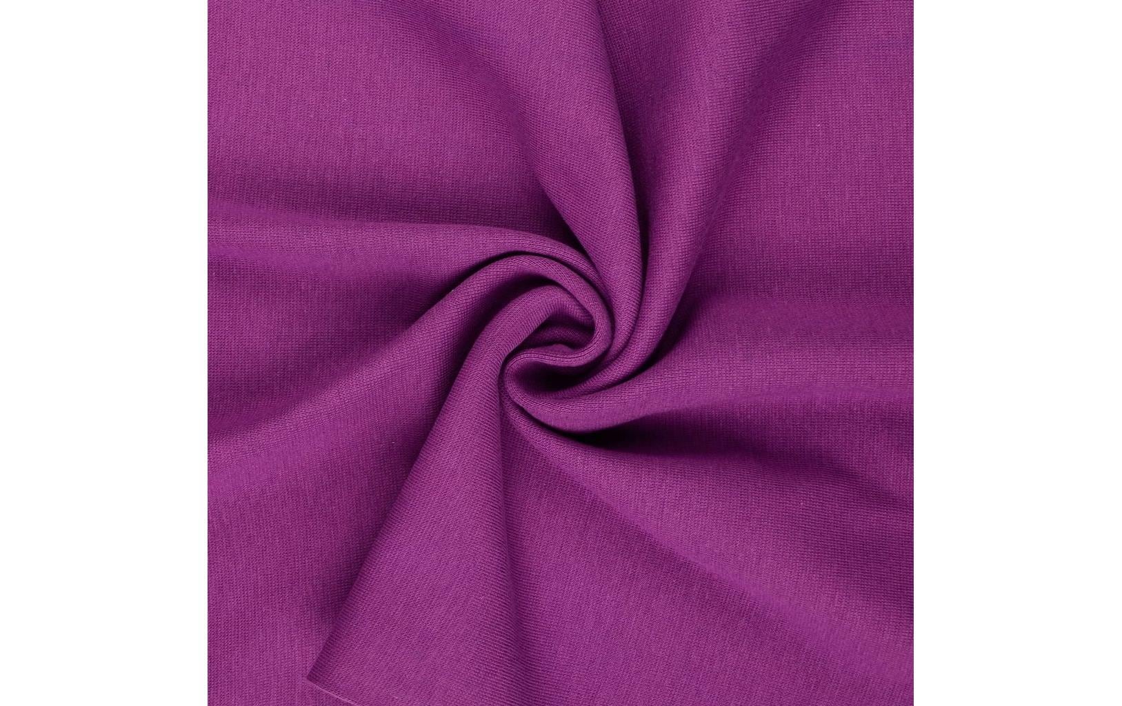 Stoffe Dekostoff, Jersey (Elasthan), Violett, 148 × 50 cm, Pferdemotiv