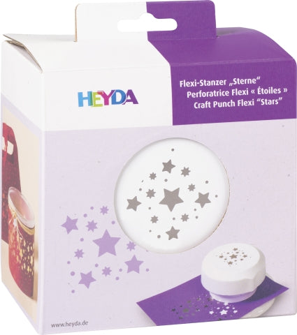 HEYDA Motivstanzer Stern, Ø 43 mm, weiss, 1 Stück