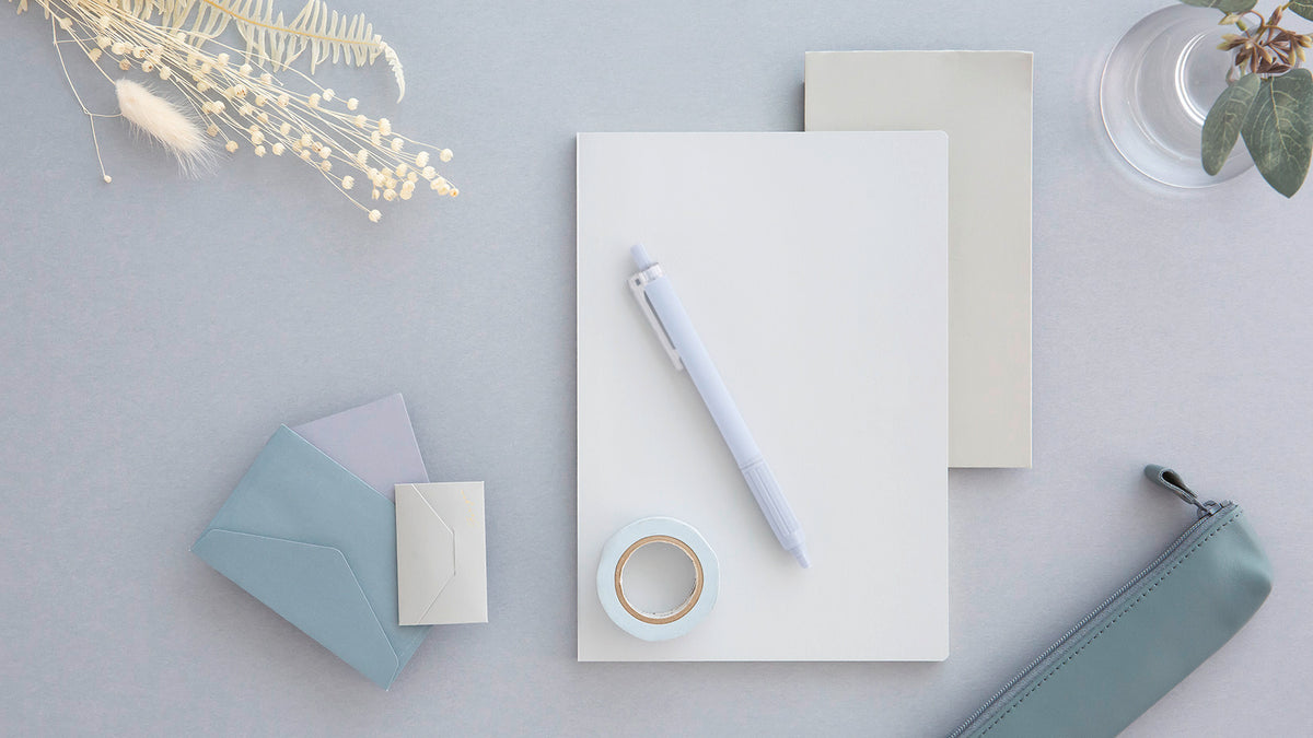 Tombow MONOgraph Lite Schreibgeräte-Set – Kugelschreiber + 0,5 mm Druckbleistift – Mehrfarbig