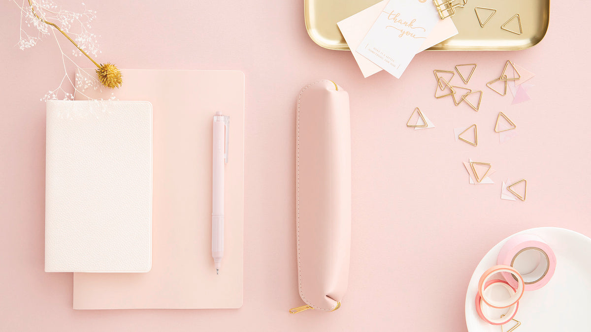 Tombow MONOgraph Lite Schreibgeräte-Set – Kugelschreiber + 0,5 mm Druckbleistift – Mehrfarbig