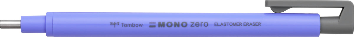Tombow Radierstift Mono Zero Rund – nachfüllbar, Ø 2,3 mm, kühles Flieder