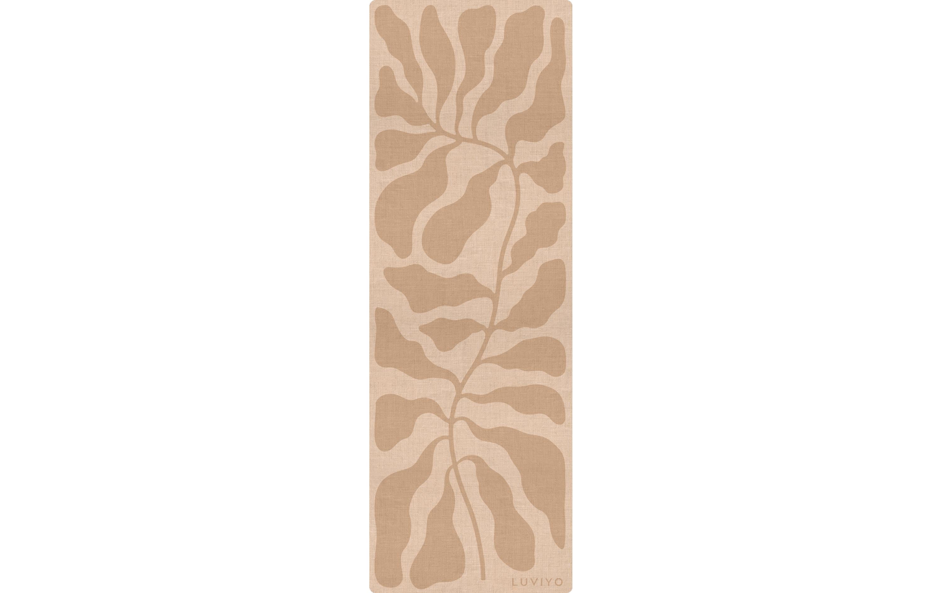 Luviyo Yogamatte – Beige – 61 × 178 cm