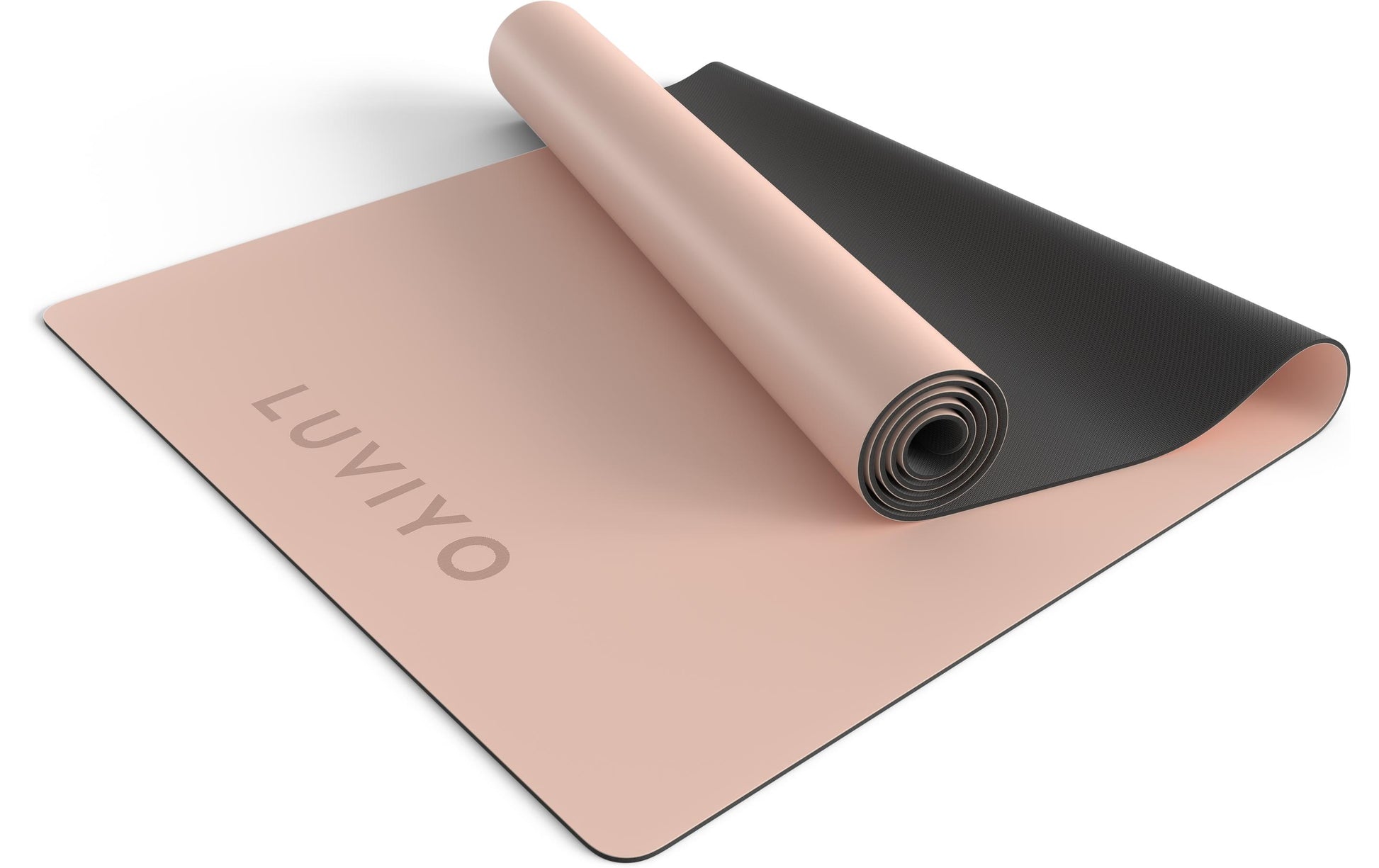 Luviyo Fussmatte Studio – 68 × 185 cm, 4 cm, Aprikose