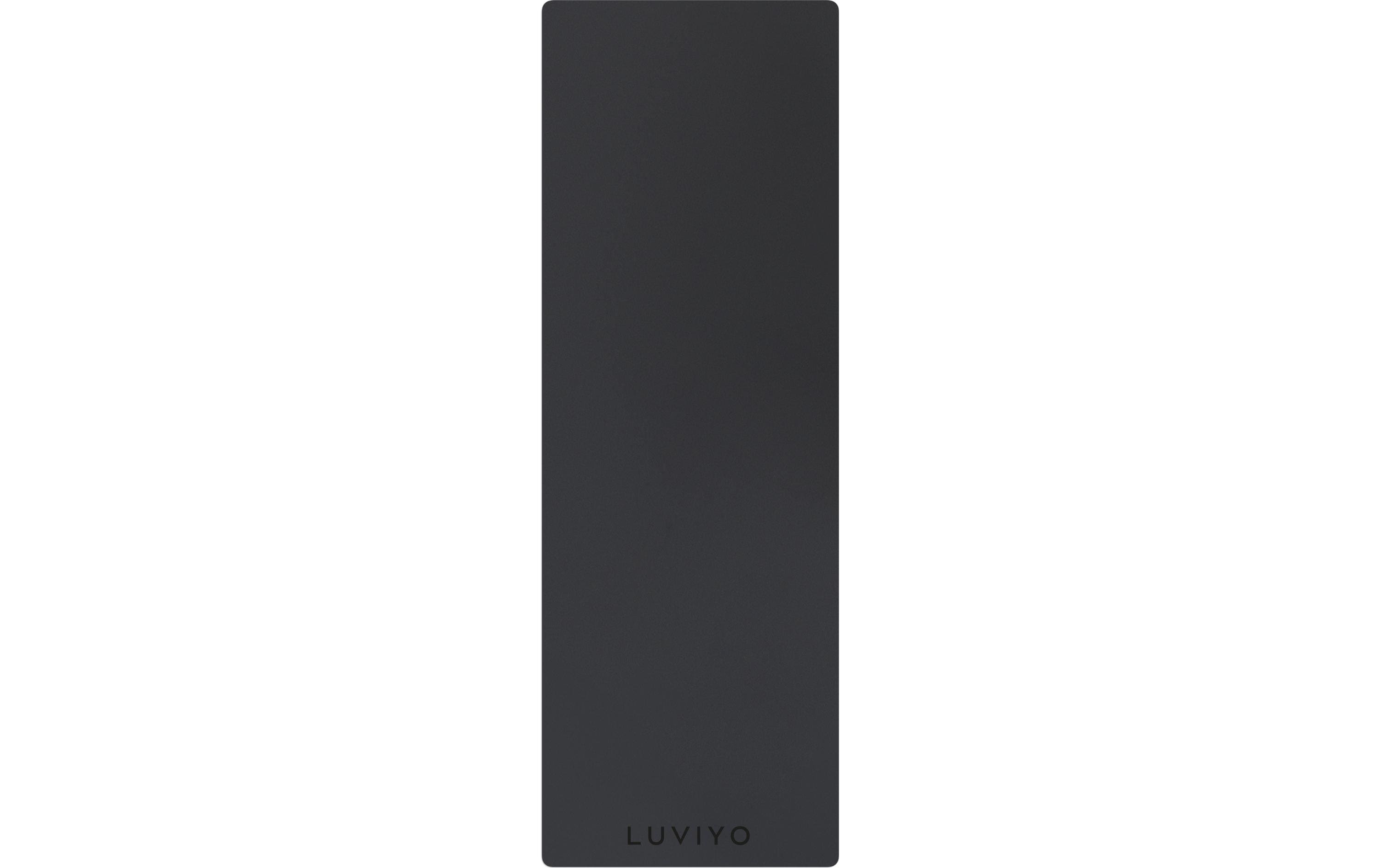 Luviyo Bodenmatte – Schwarz, Dicke 0,4 cm