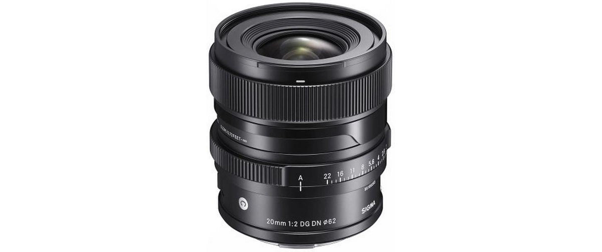 Sigma 20mm F2.0 DG DN Contemporary Weitwinkel-Objektiv – Sony E-Mount – Vollformat, 62 mm Filter, 370 g