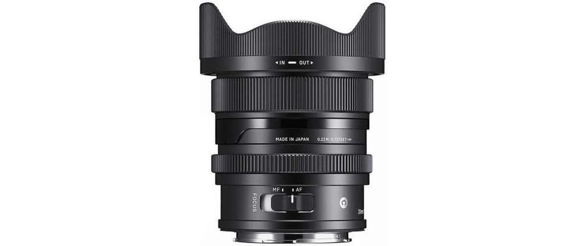 Sigma 20mm F2.0 DG DN Contemporary Weitwinkel-Objektiv – Sony E-Mount – Vollformat, 62 mm Filter, 370 g
