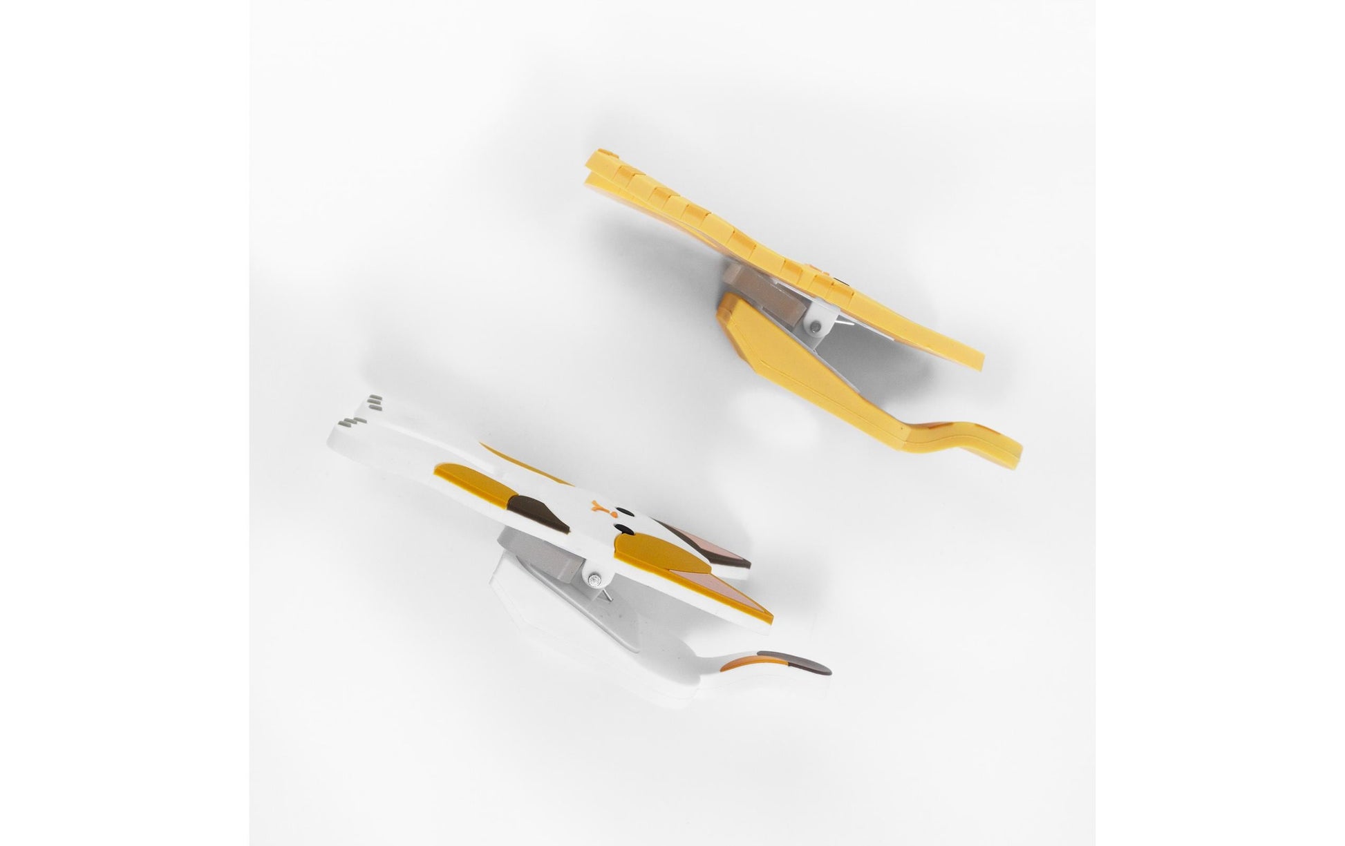 Trendform Magnetartikel (Haken/Clip) für magnetische Oberflächen – 0,2 kg, PVC, 107 × 27 × 46 mm, 2 Stück
