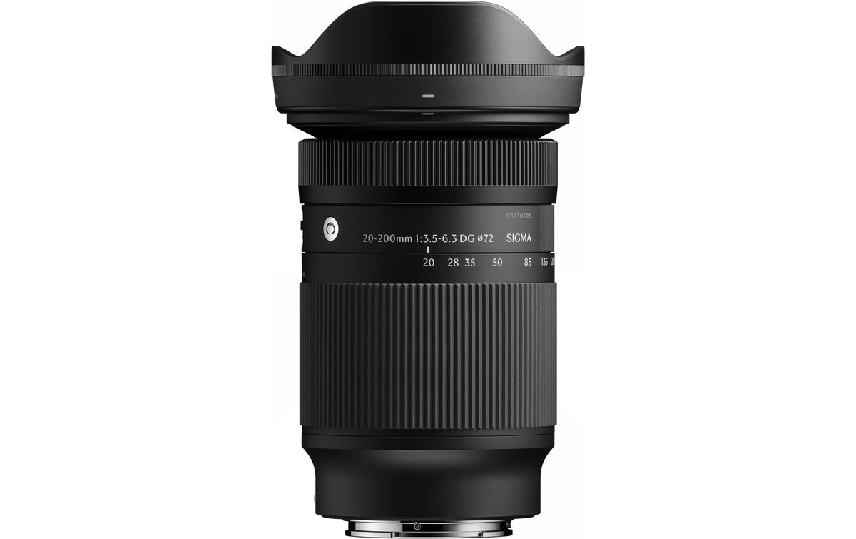 Sigma 20–200mm F3.5–6.3 DG Contemporary Objektiv – für Sony E-Mount – 72 mm Filter, Spritzwasser-/Staubgeschützt