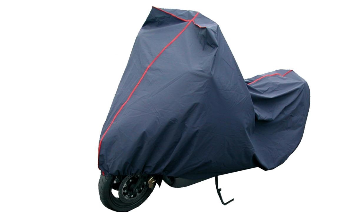 MSV – Motorradabdeckung (Ganzgarage) – für Motorrad, Outdoor – 2500 × 1150 × 750 mm – Grau, Kunststoff