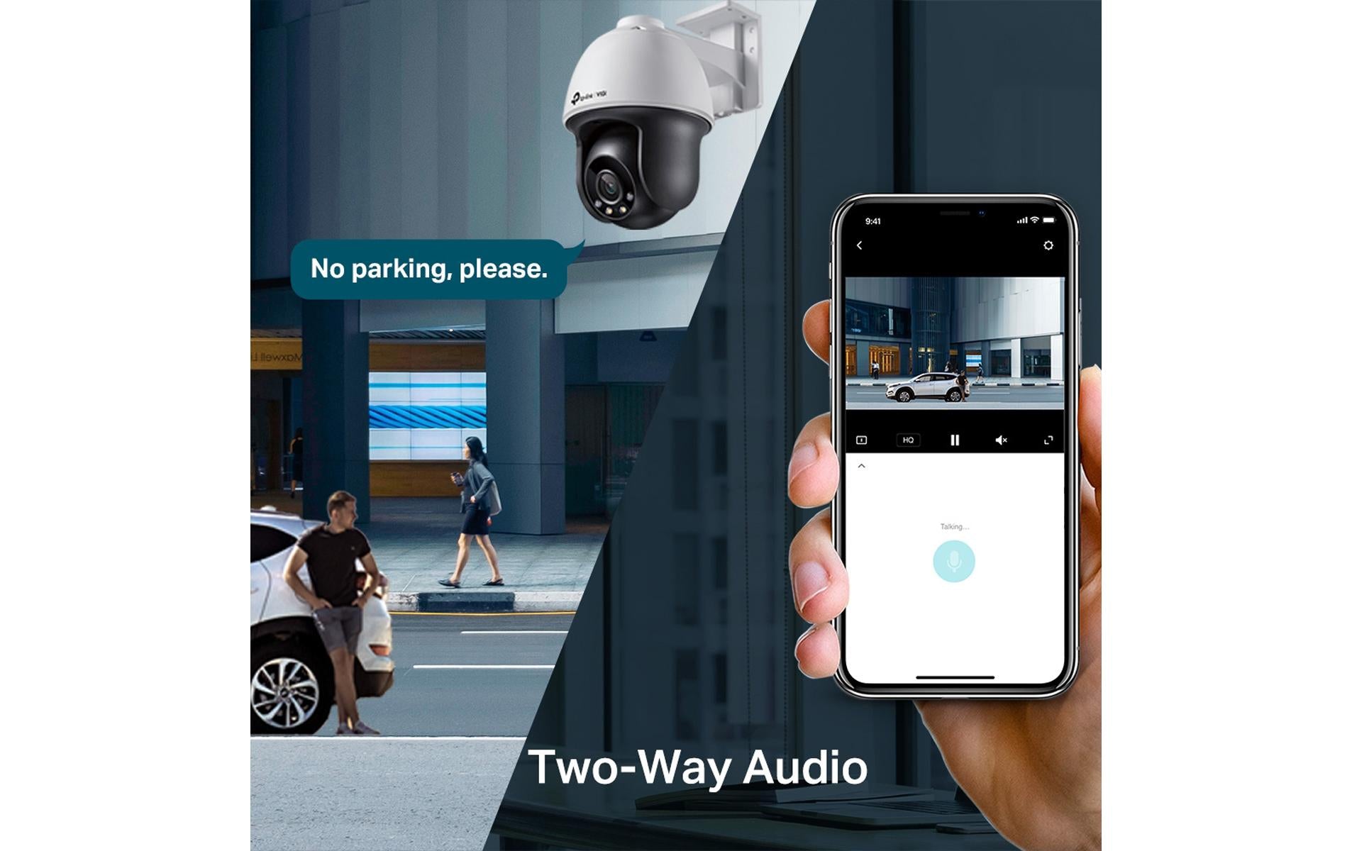 TP-Link Netzwerk-Kamera – 4 MP, Pan/Tilt