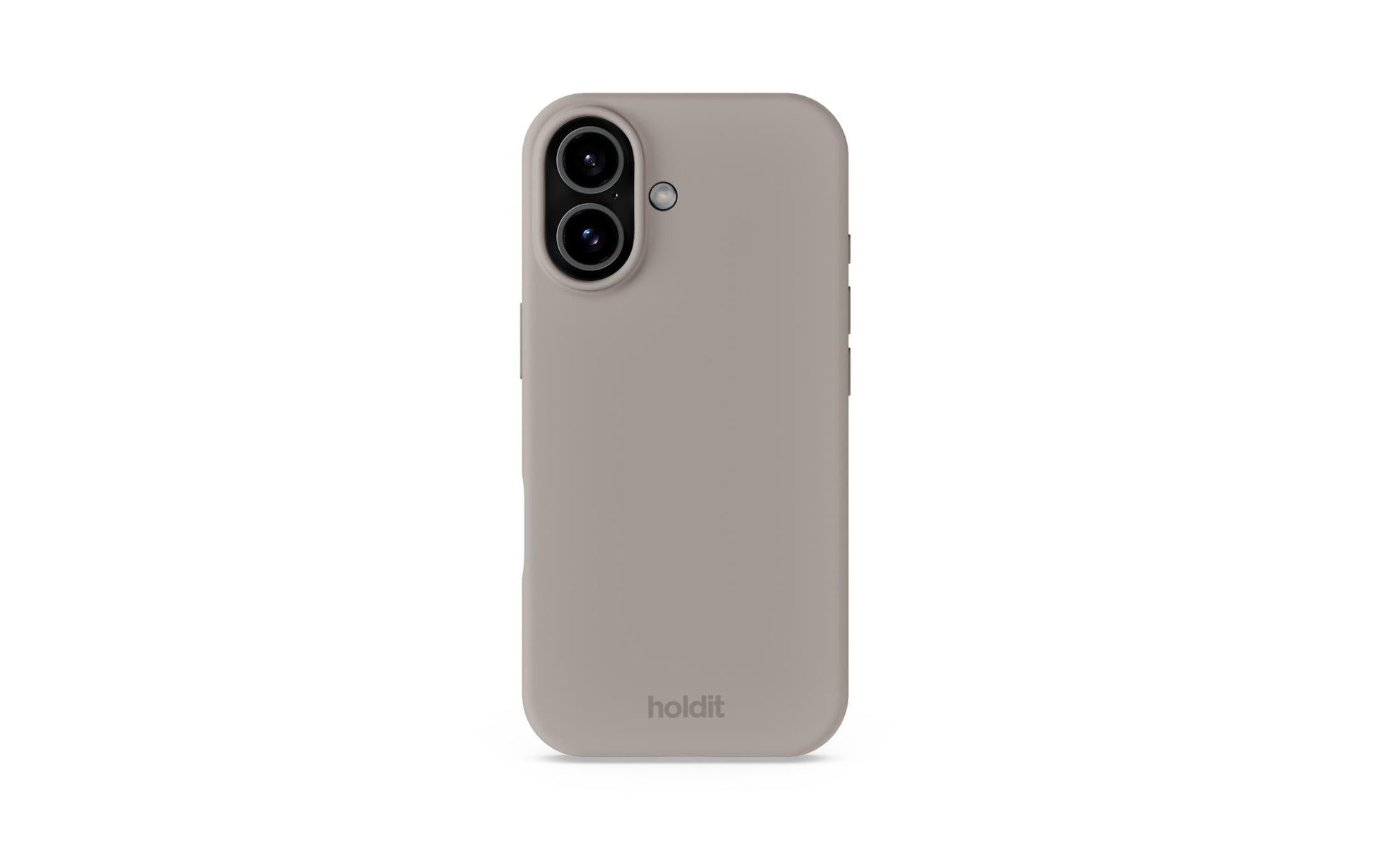 HoldIt Backcover – für Apple iPhone 17 – Taupe – Silikon