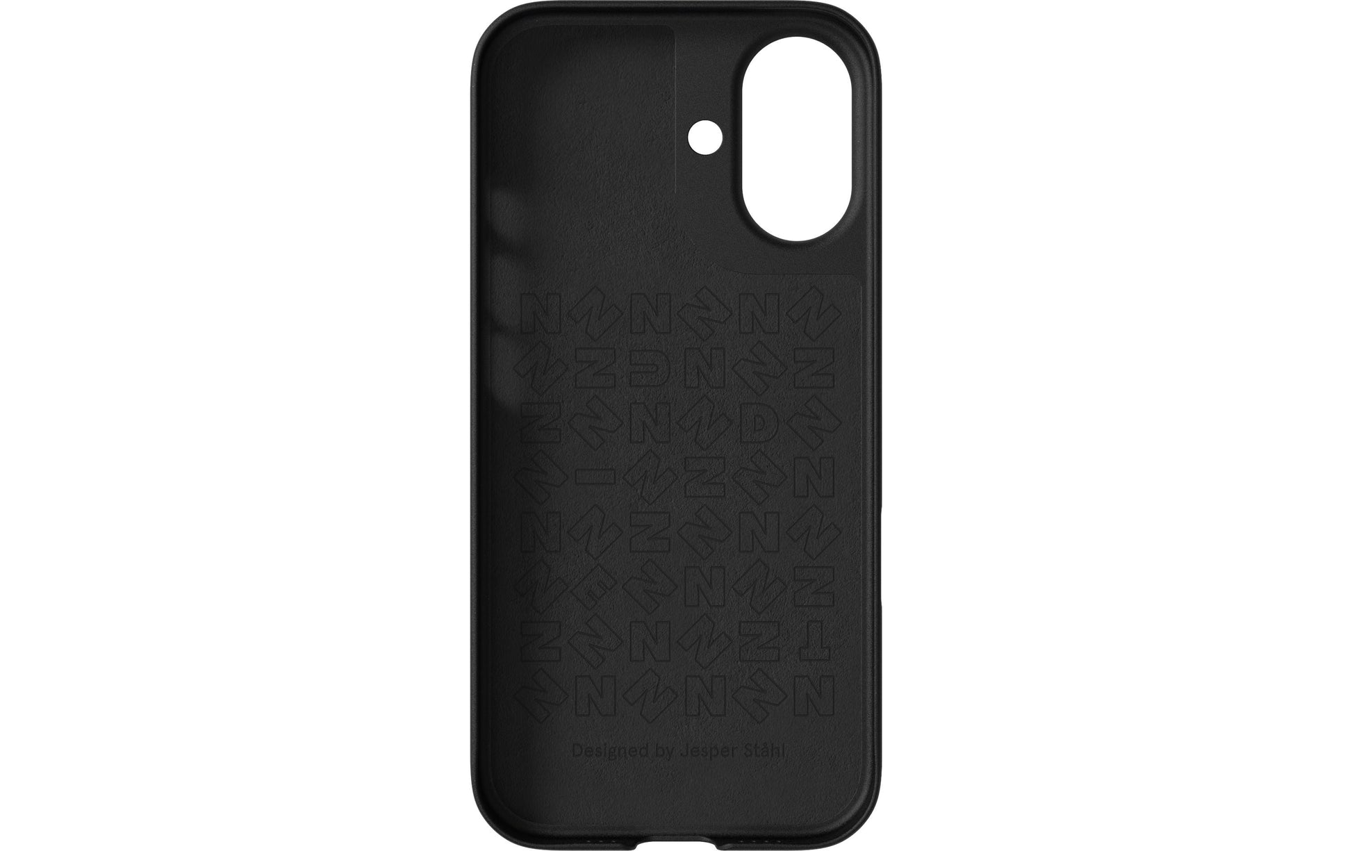 Nudient – Backcover – für Apple iPhone 17 – Schwarz – MagSafe-kompatibel