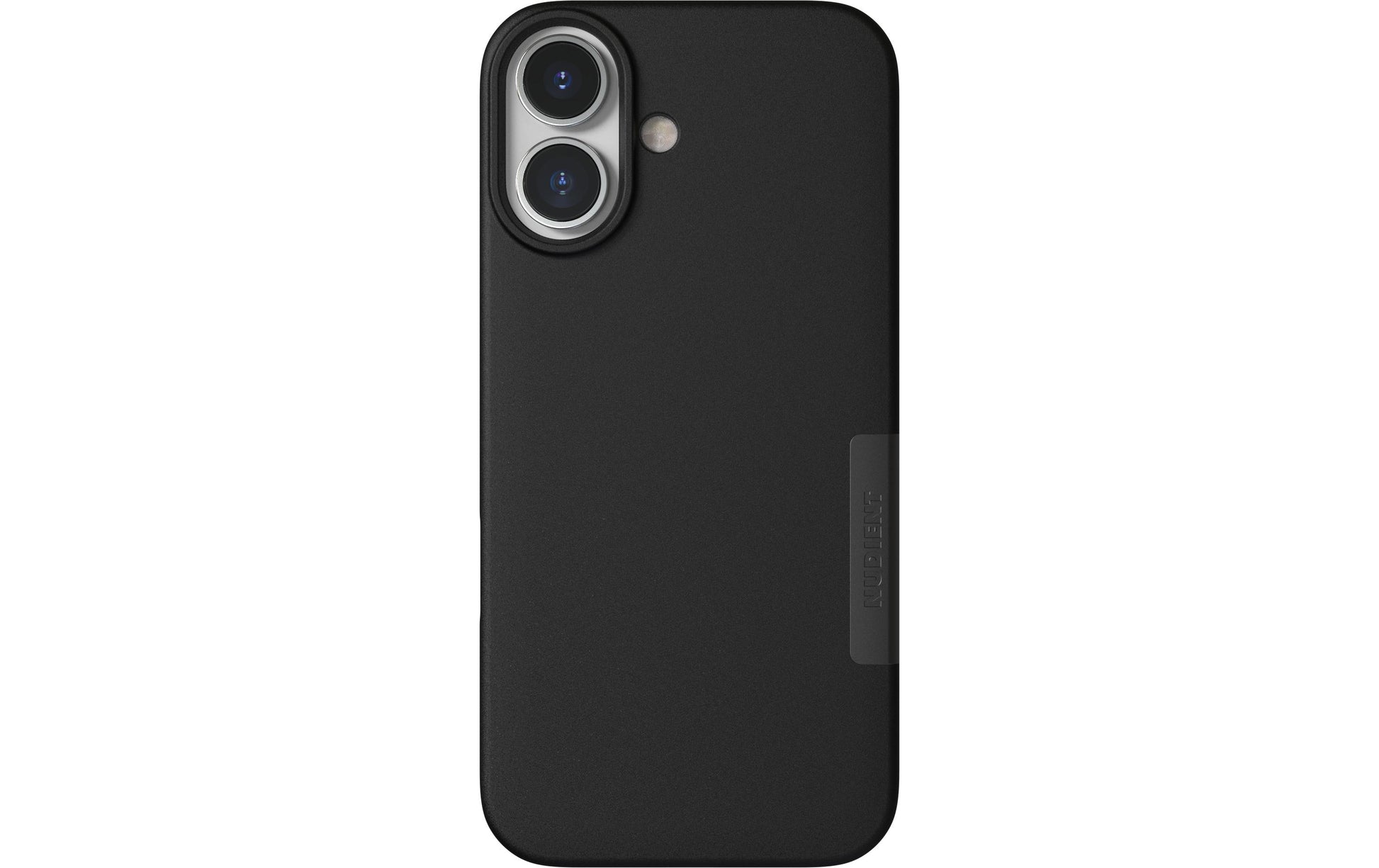 Nudient – Backcover – für Apple iPhone 17 – Schwarz – MagSafe-kompatibel