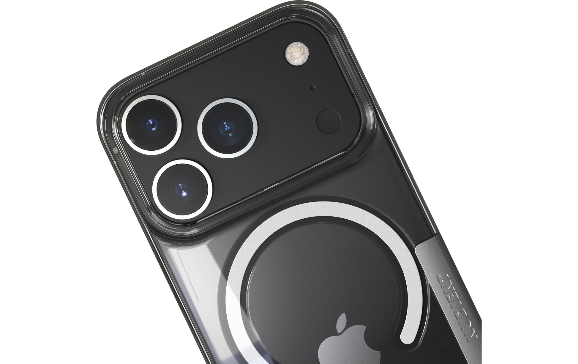 NUDIENT Backcover – für Apple iPhone 17 Pro – transparent – MagSafe kompatibel, kratzresistent