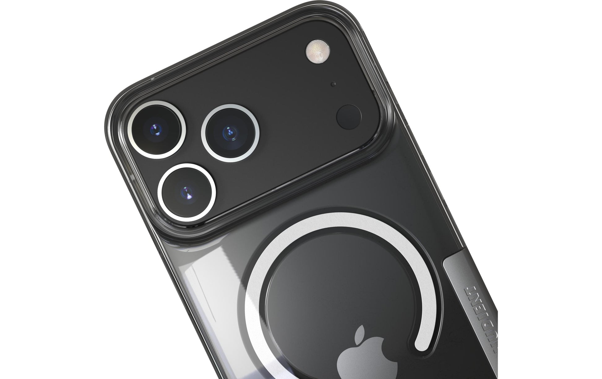 Nudient – Backcover – für Apple iPhone 17 Pro Max – transparent – MagSafe-kompatibel