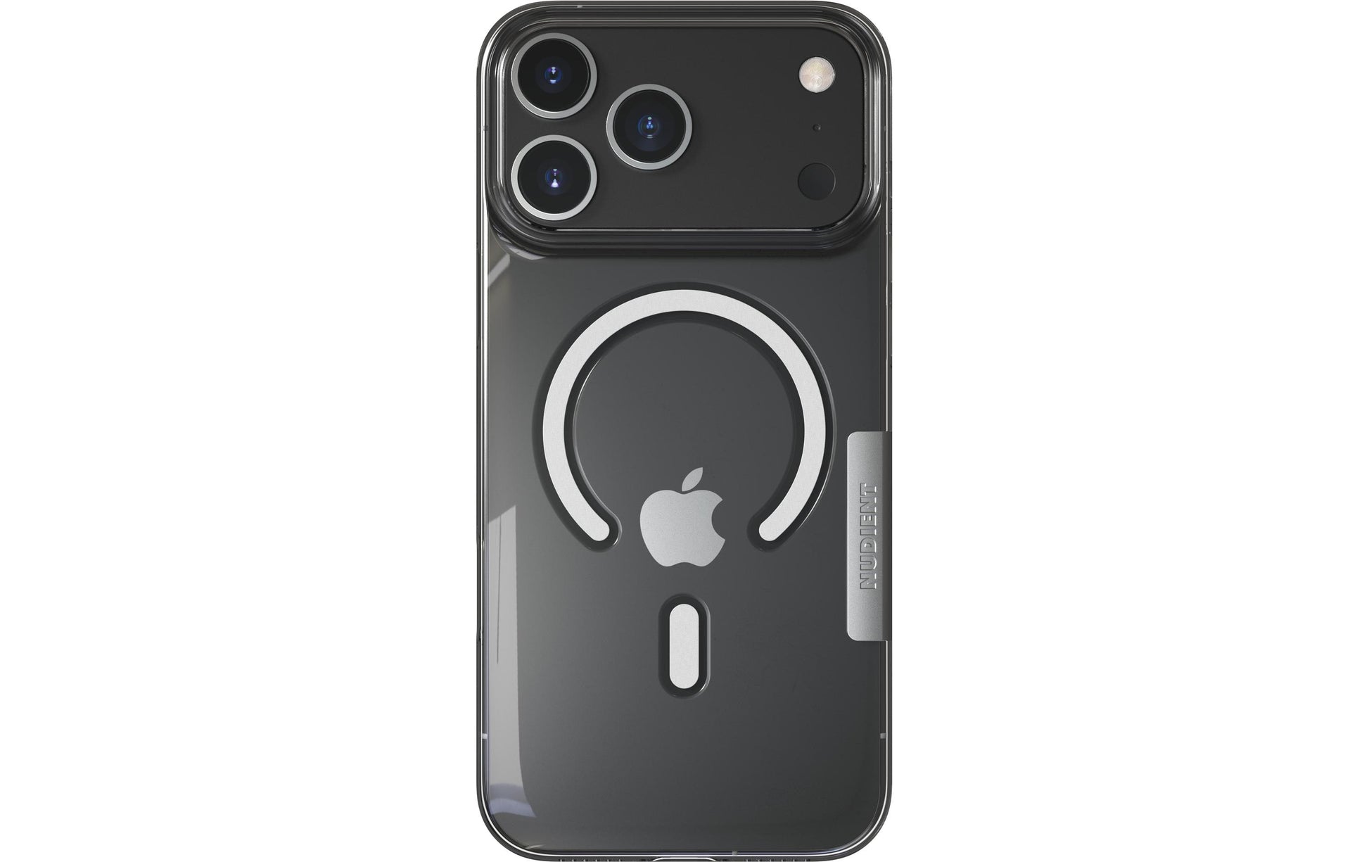 Nudient – Backcover – für Apple iPhone 17 Pro Max – transparent – MagSafe-kompatibel