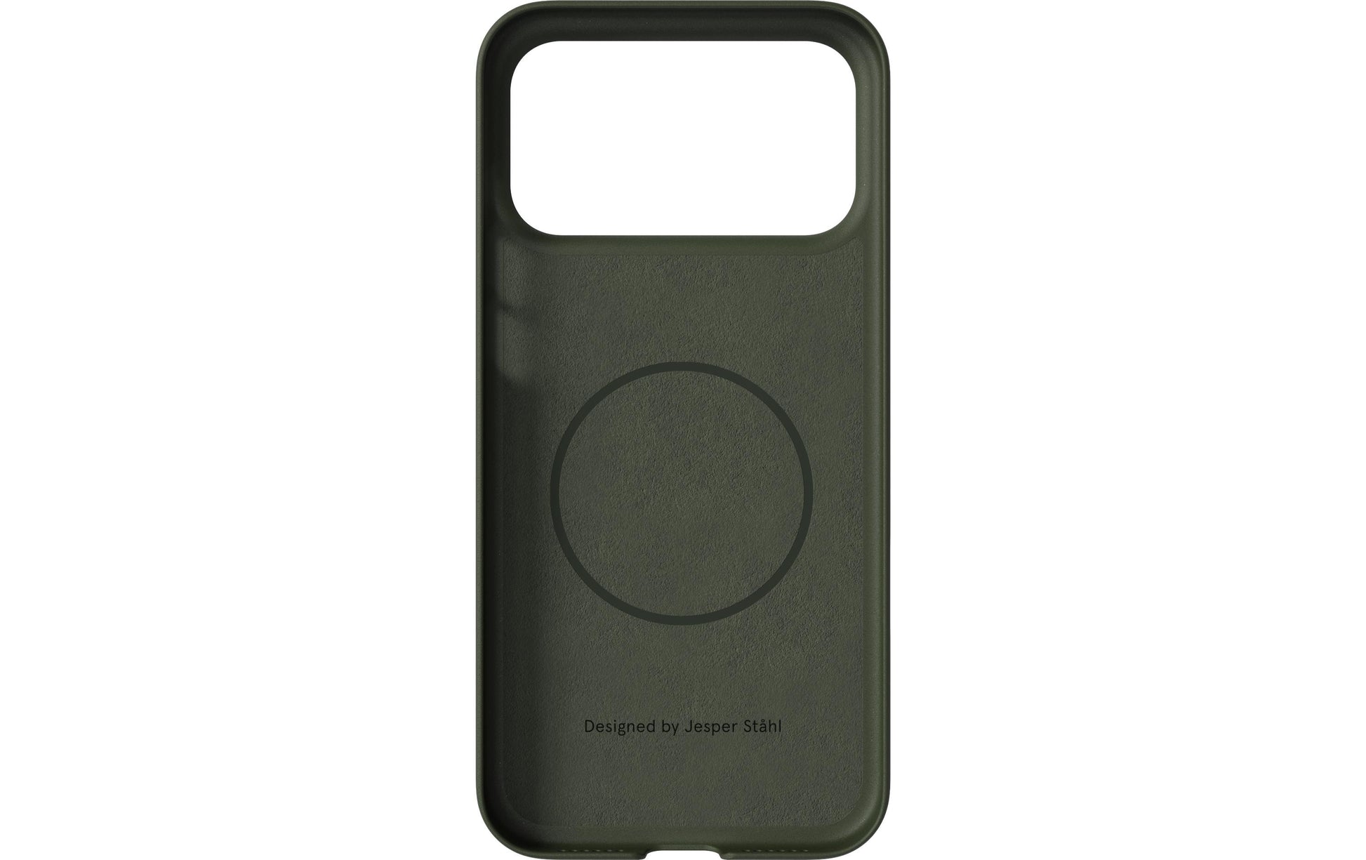 Nudient – Backcover – für Apple iPhone 17 Pro Max – Dunkelgrün – MagSafe-kompatibel