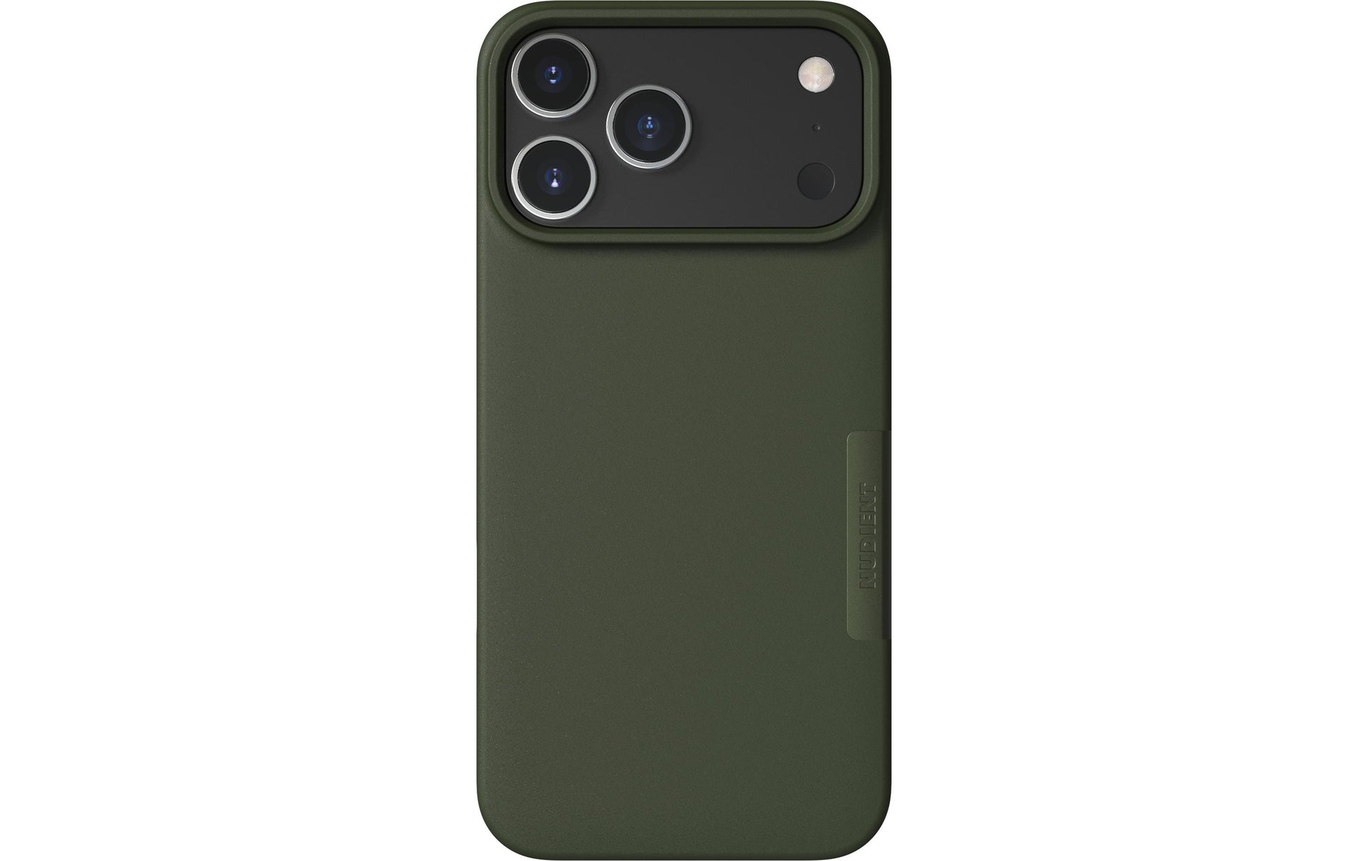 Nudient – Backcover – für Apple iPhone 17 Pro Max – Dunkelgrün – MagSafe-kompatibel