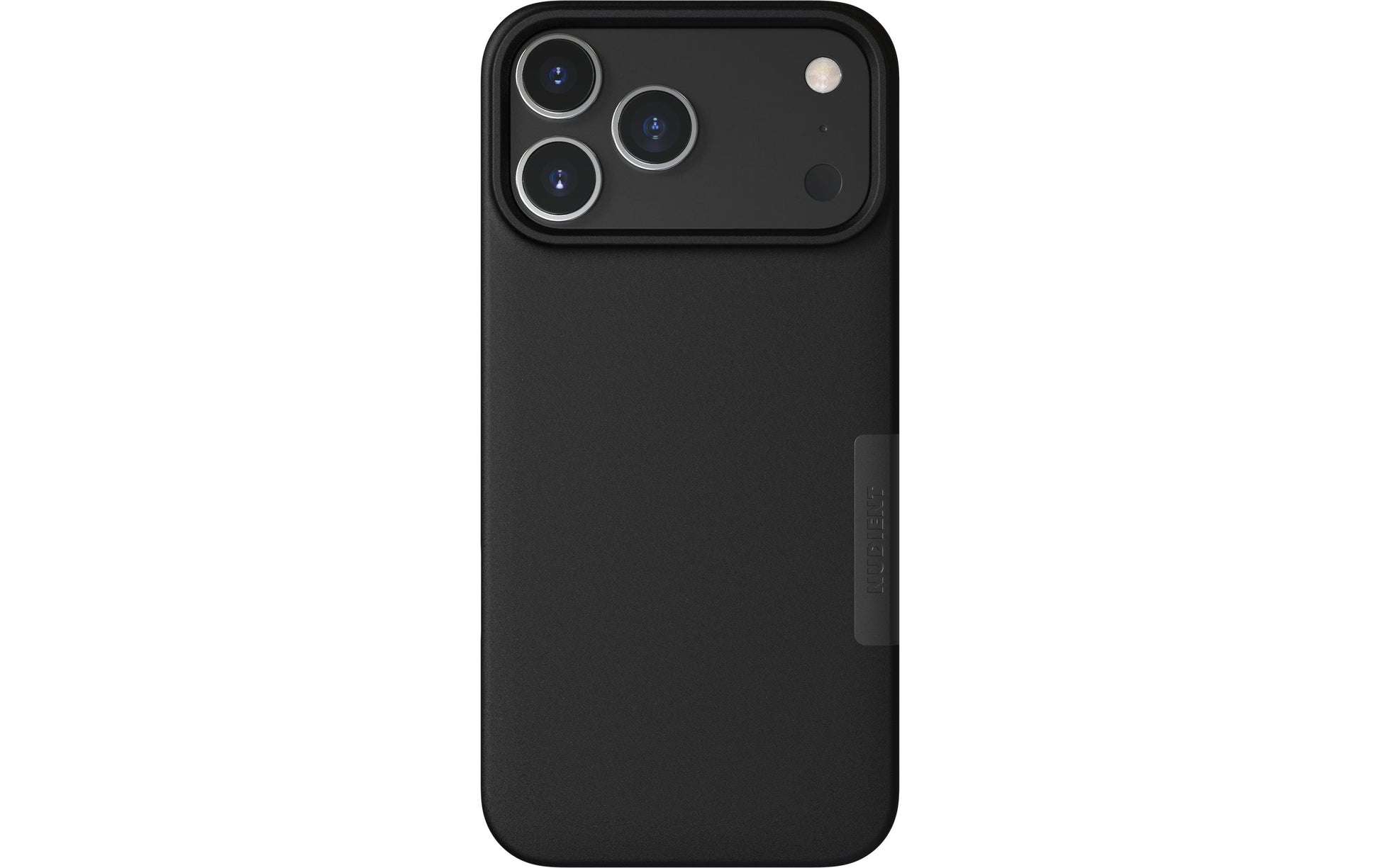 Nudient – Backcover – für Apple iPhone 17 Pro Max – schwarz – MagSafe-kompatibel