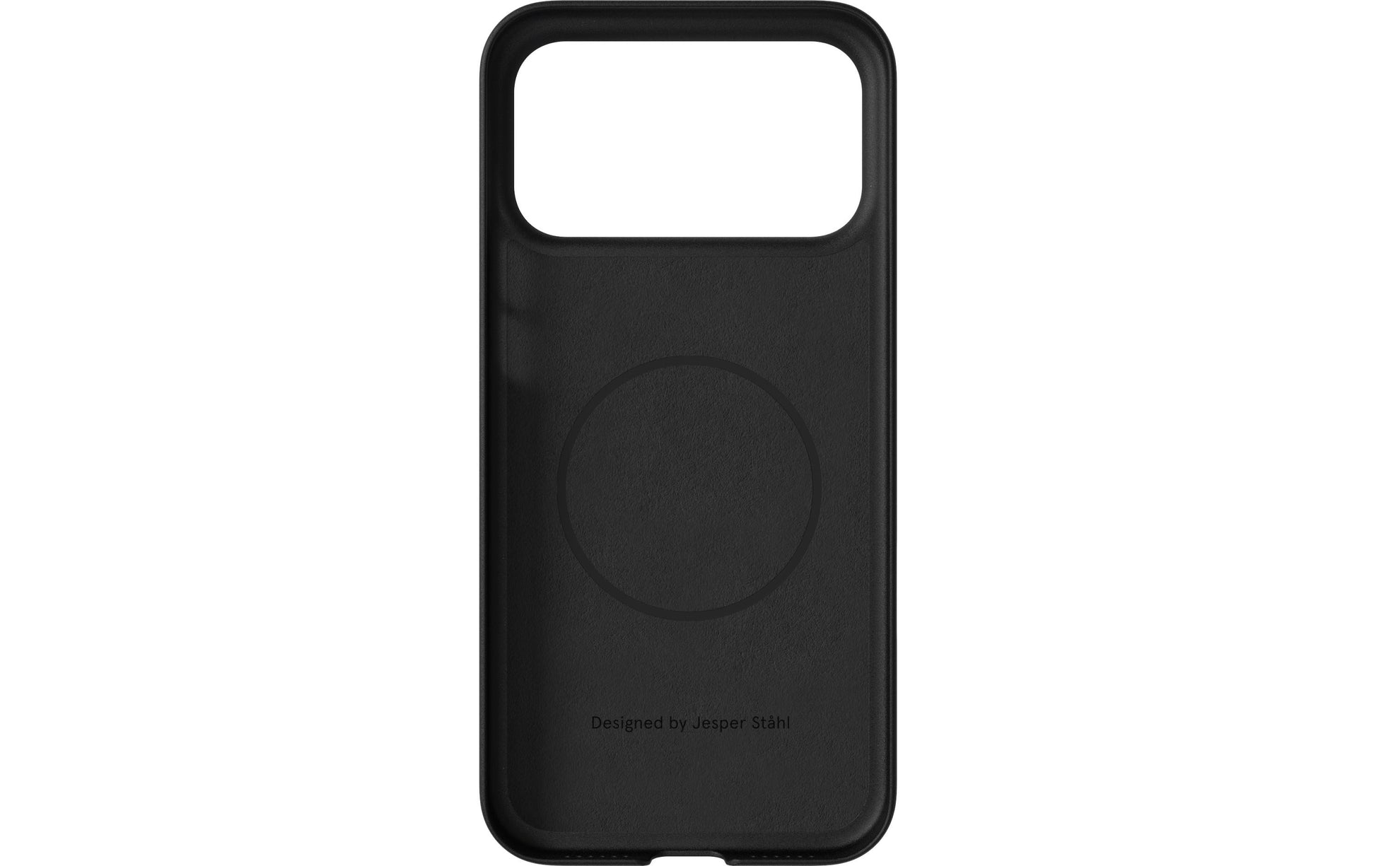 Nudient – Backcover – für Apple iPhone 17 Pro Max – schwarz – MagSafe-kompatibel
