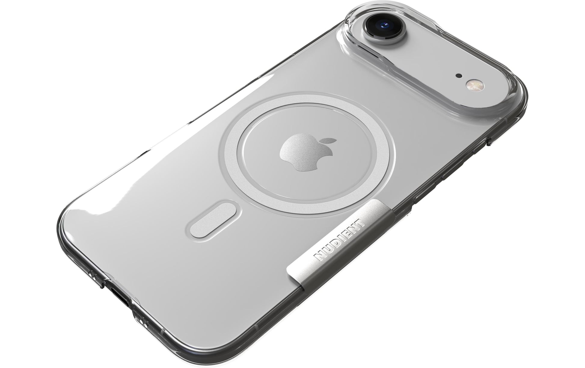 Nudient – Backcover – für Apple iPhone 17 Air – transparent – MagSafe-kompatibel
