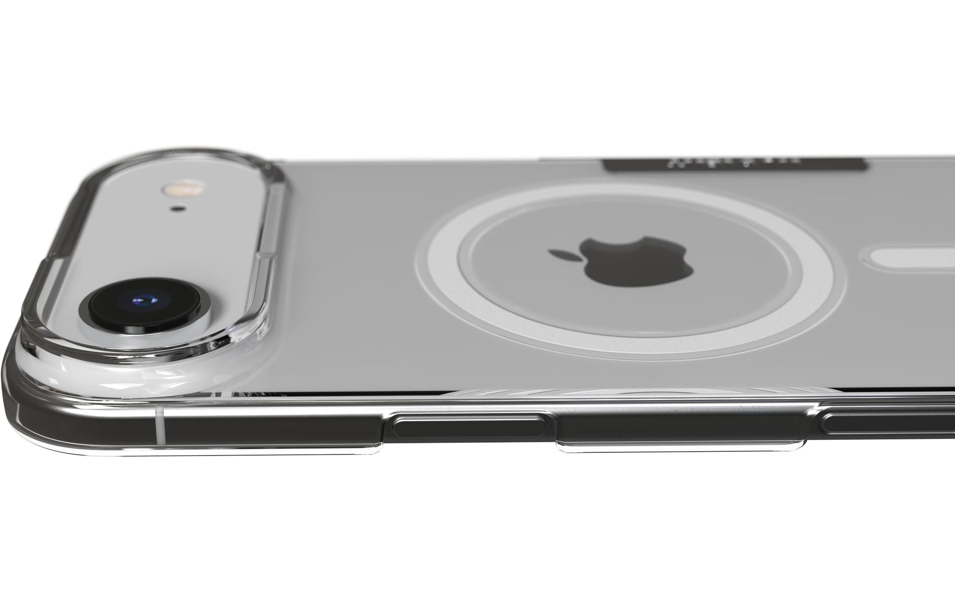 Nudient – Backcover – für Apple iPhone 17 Air – transparent – MagSafe-kompatibel