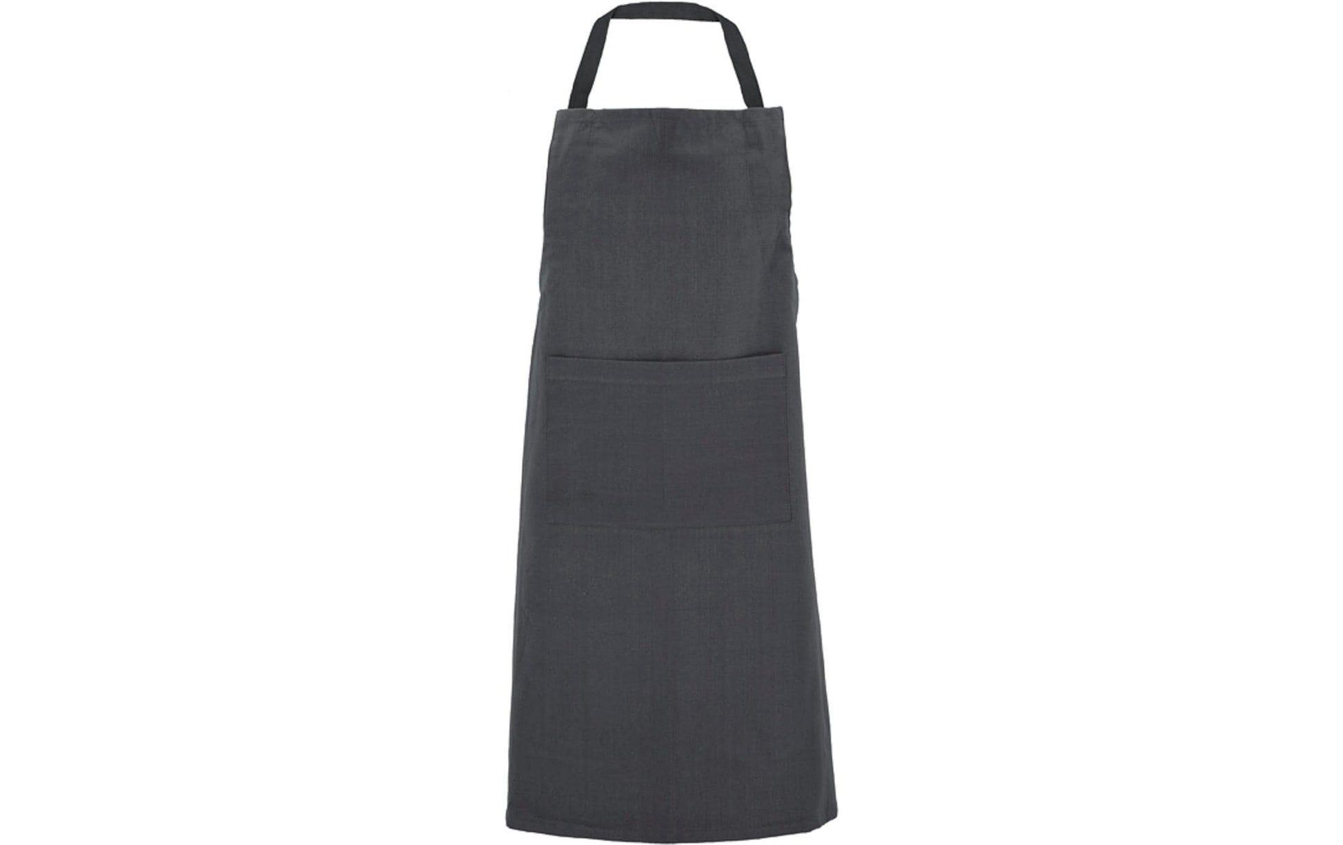 Södahl Harmony – Schürze 70 × 90 cm, Baumwolle (recycelt), dunkelgrau