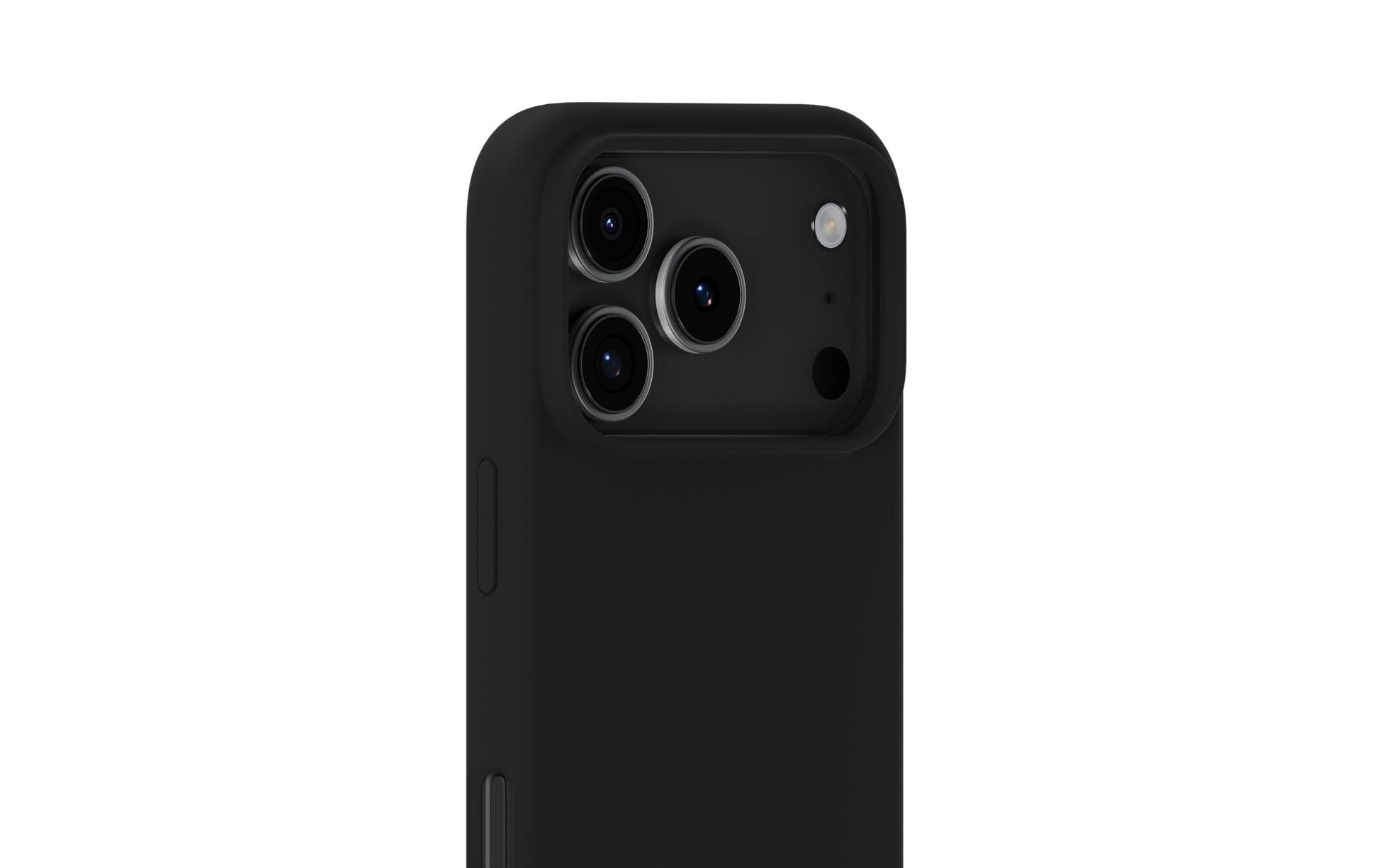 Holdit – Backcover – für Apple iPhone 17 Pro Max – schwarz – Silikon – kratzfest, aus recyceltem Material