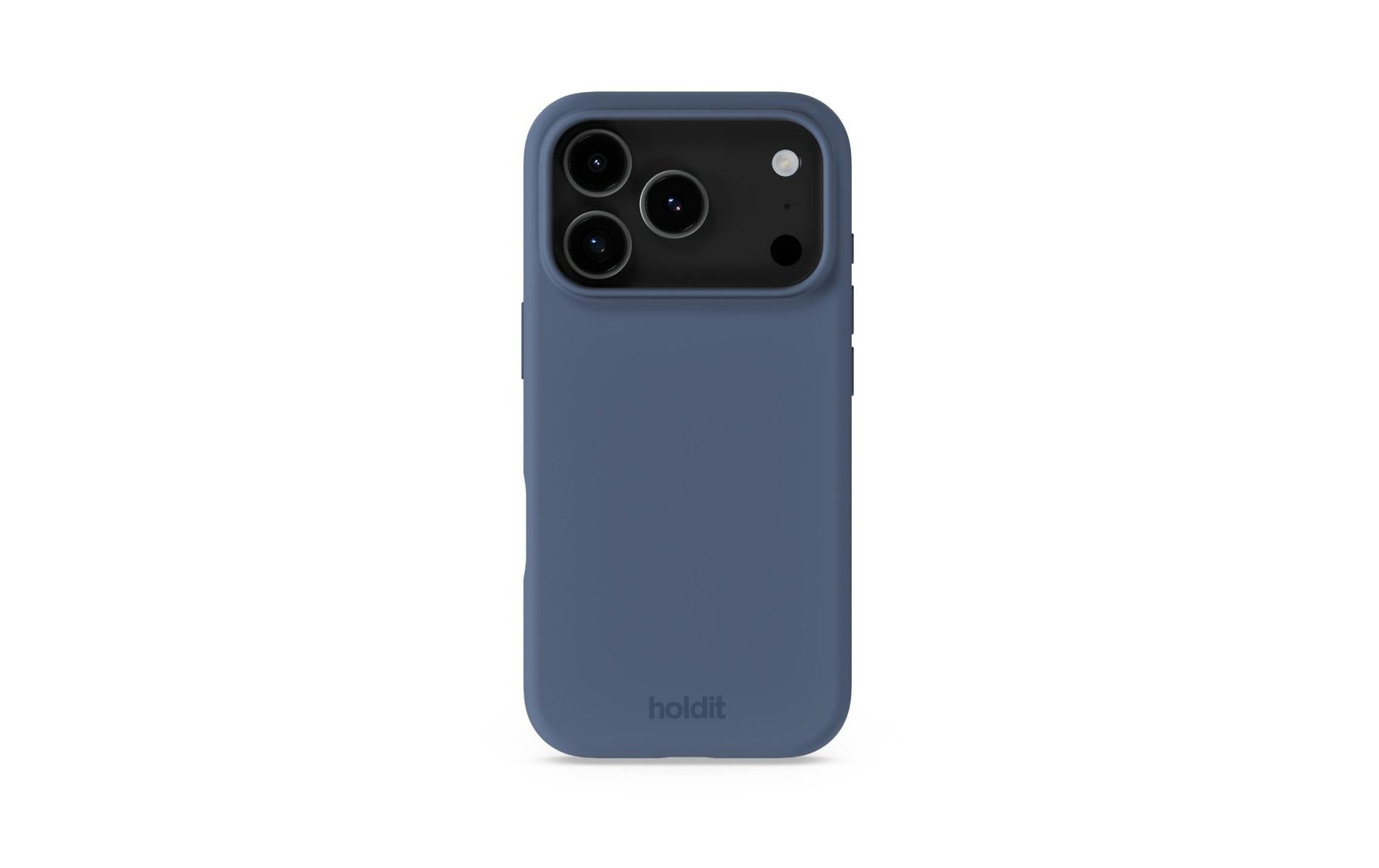 Holdit Backcover – für Apple iPhone 13, Silikon, Blau