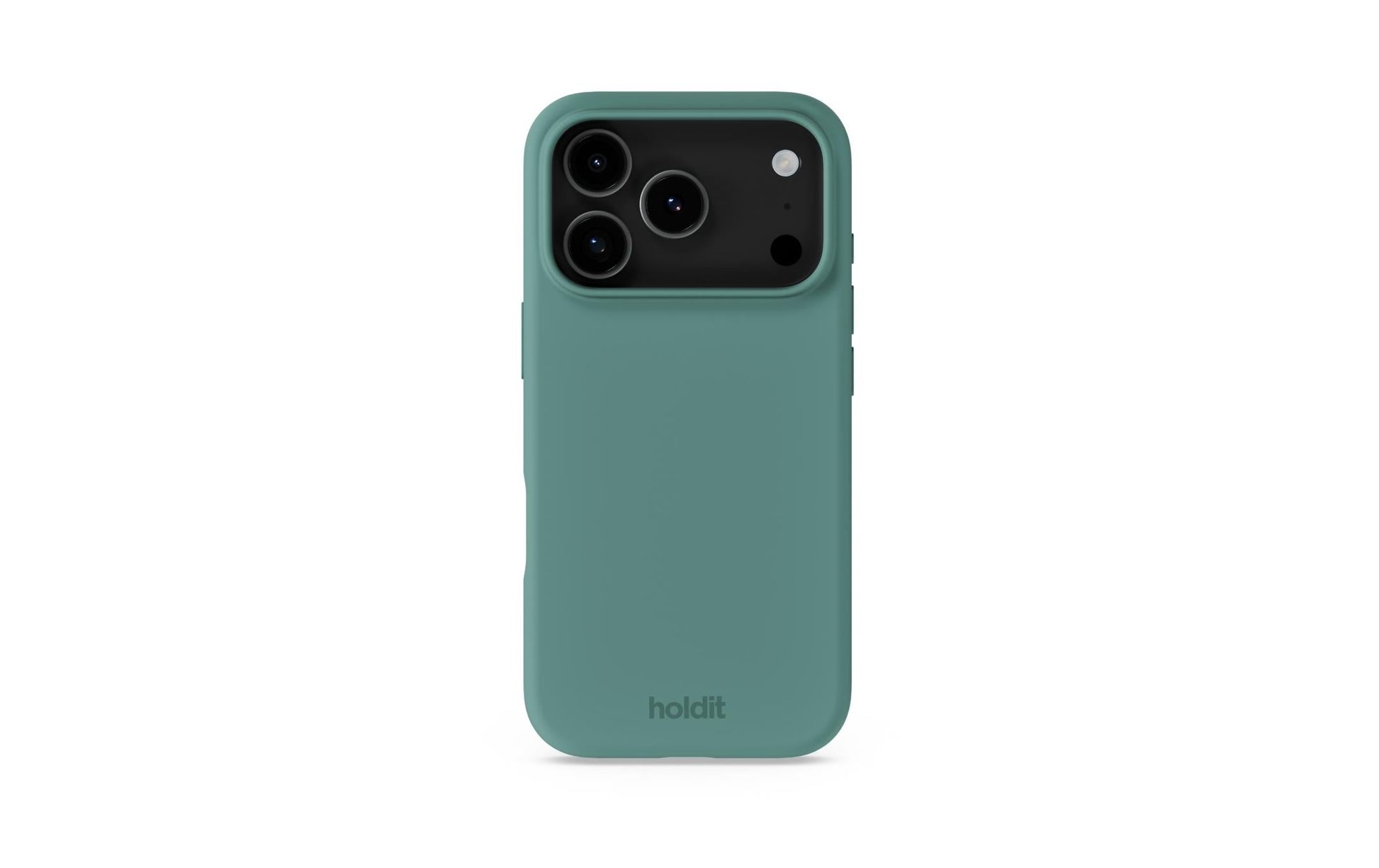 Holdit – Backcover – für Apple iPhone 17 Pro – grün – Silikon