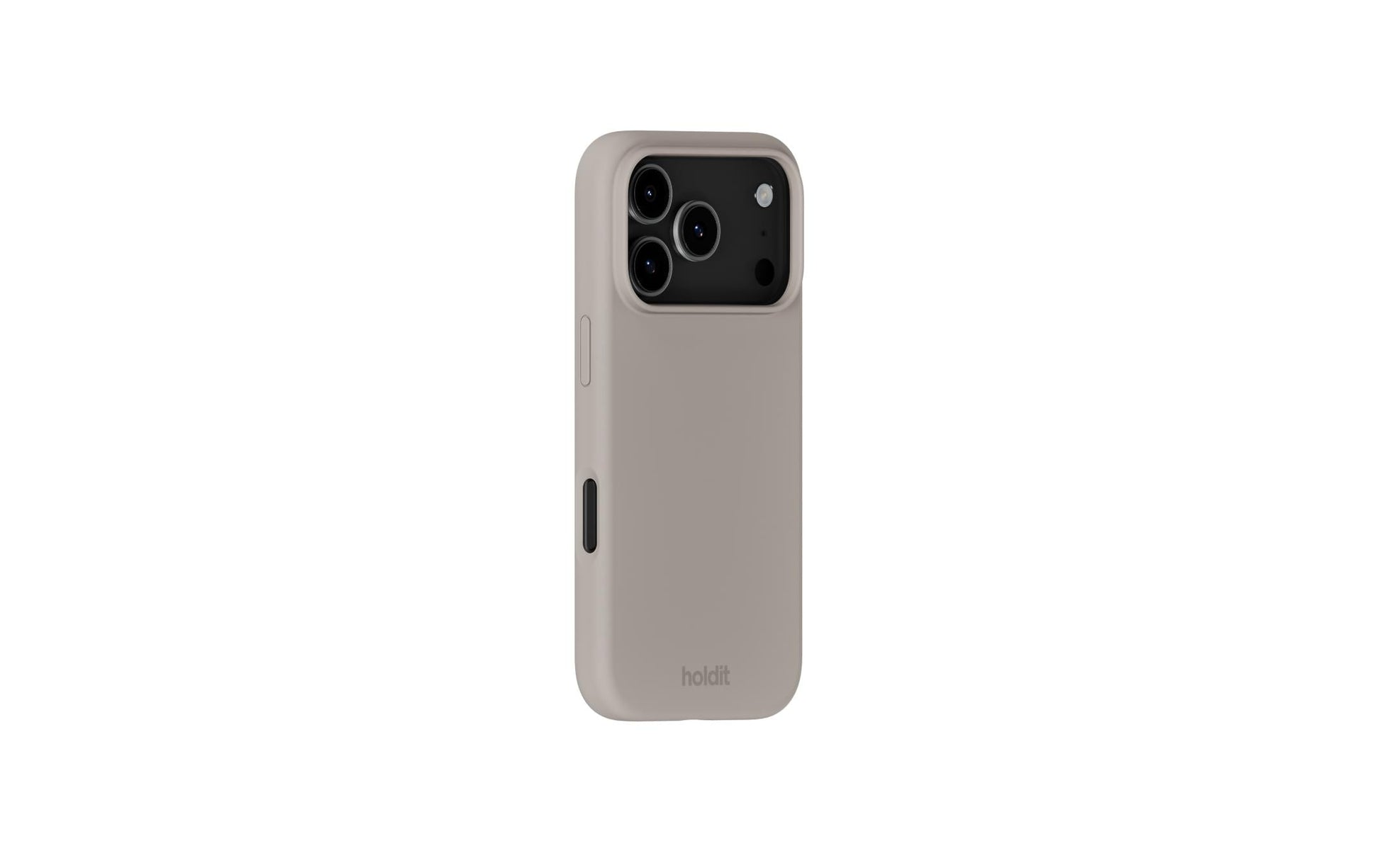 Holdit – Backcover – für Apple iPhone 17 Pro – Taupe – Silikon